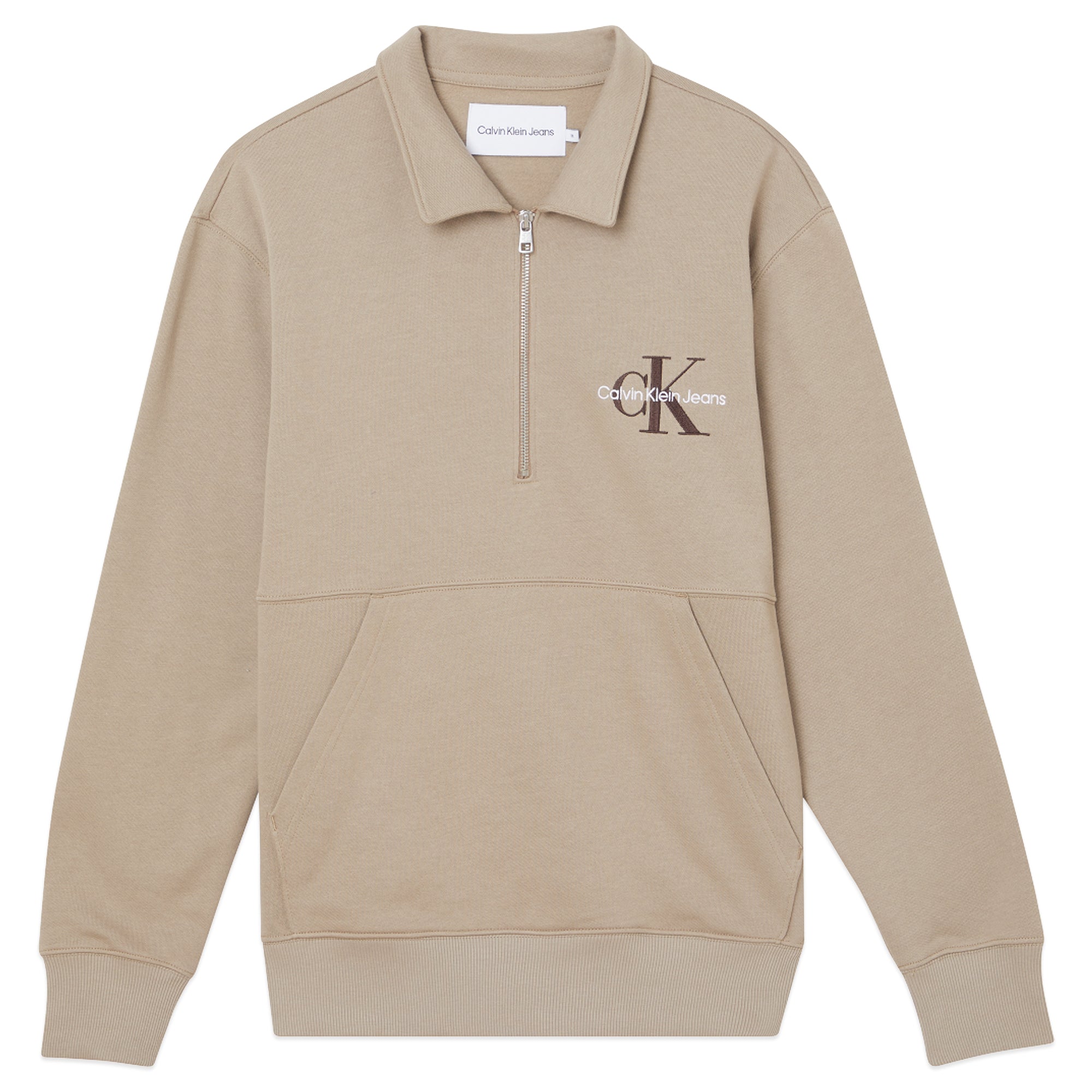 Calvin Klein Sport quarter zip long sleeve t-shirt