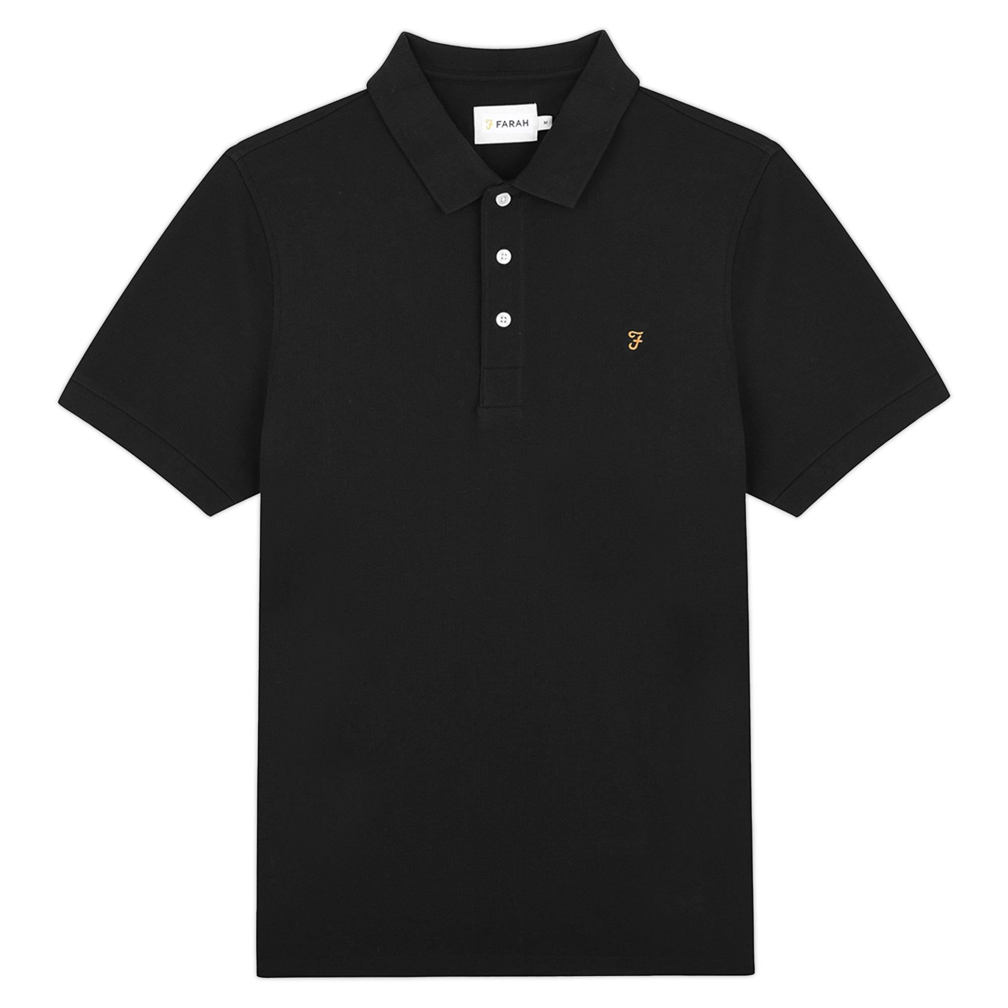 Farah New Blanes Polo Black