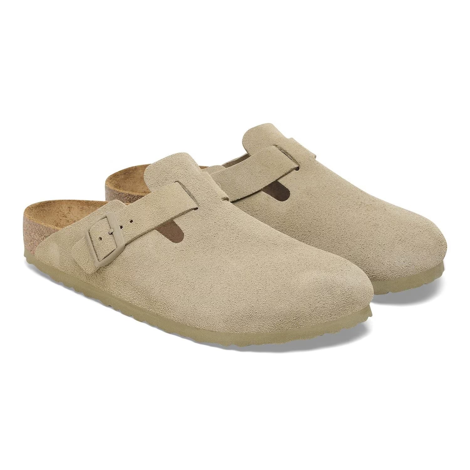 Birkenstock Boston Suede Sandals