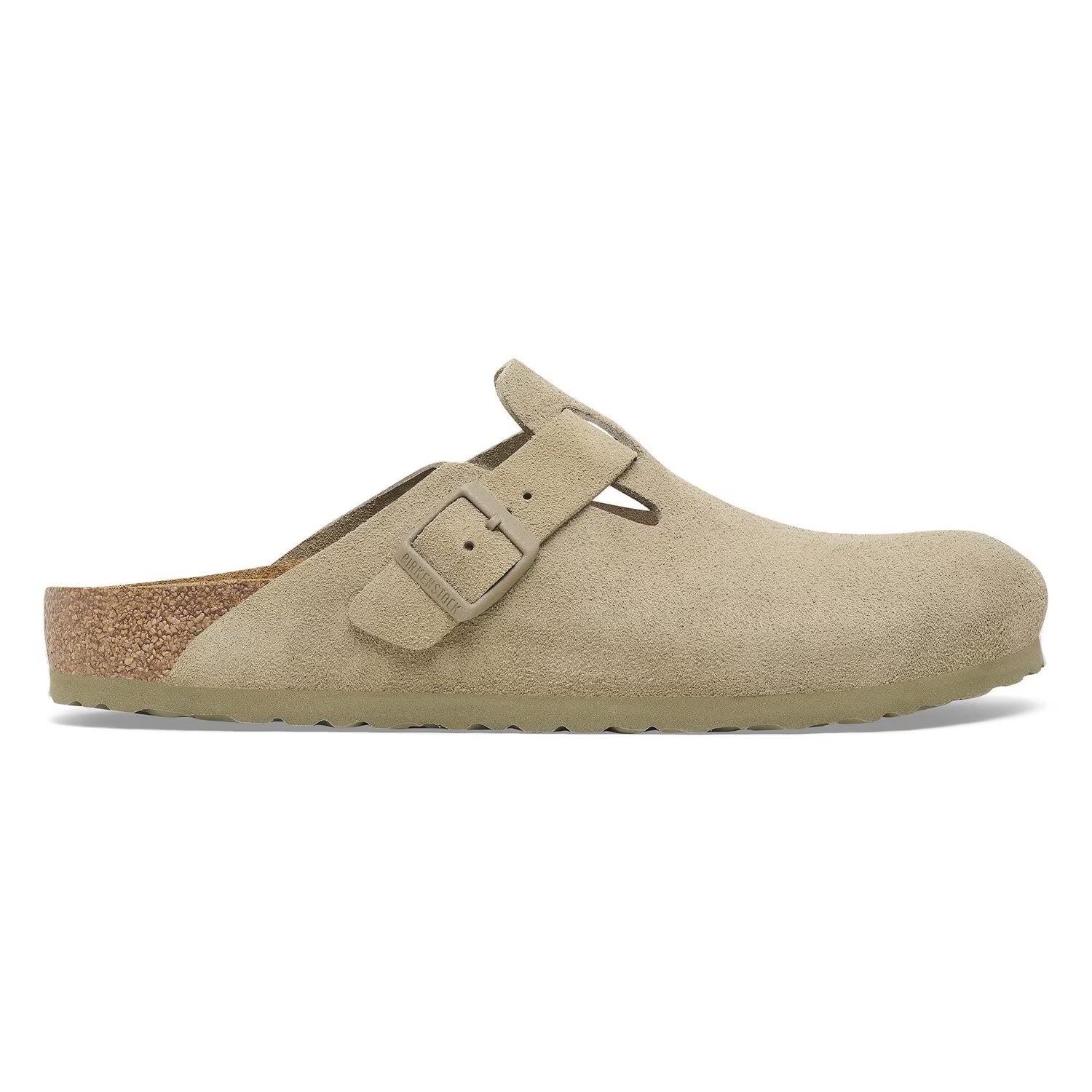 Birkenstock Boston Suede Sandals