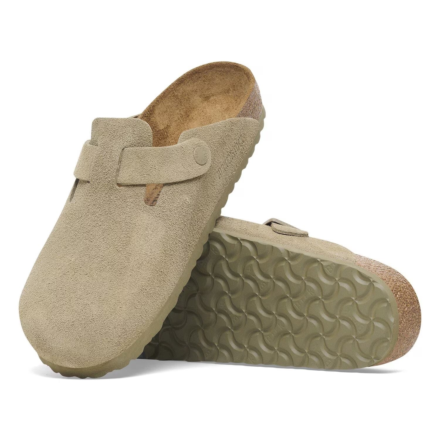 Birkenstock Boston Suede Sandals