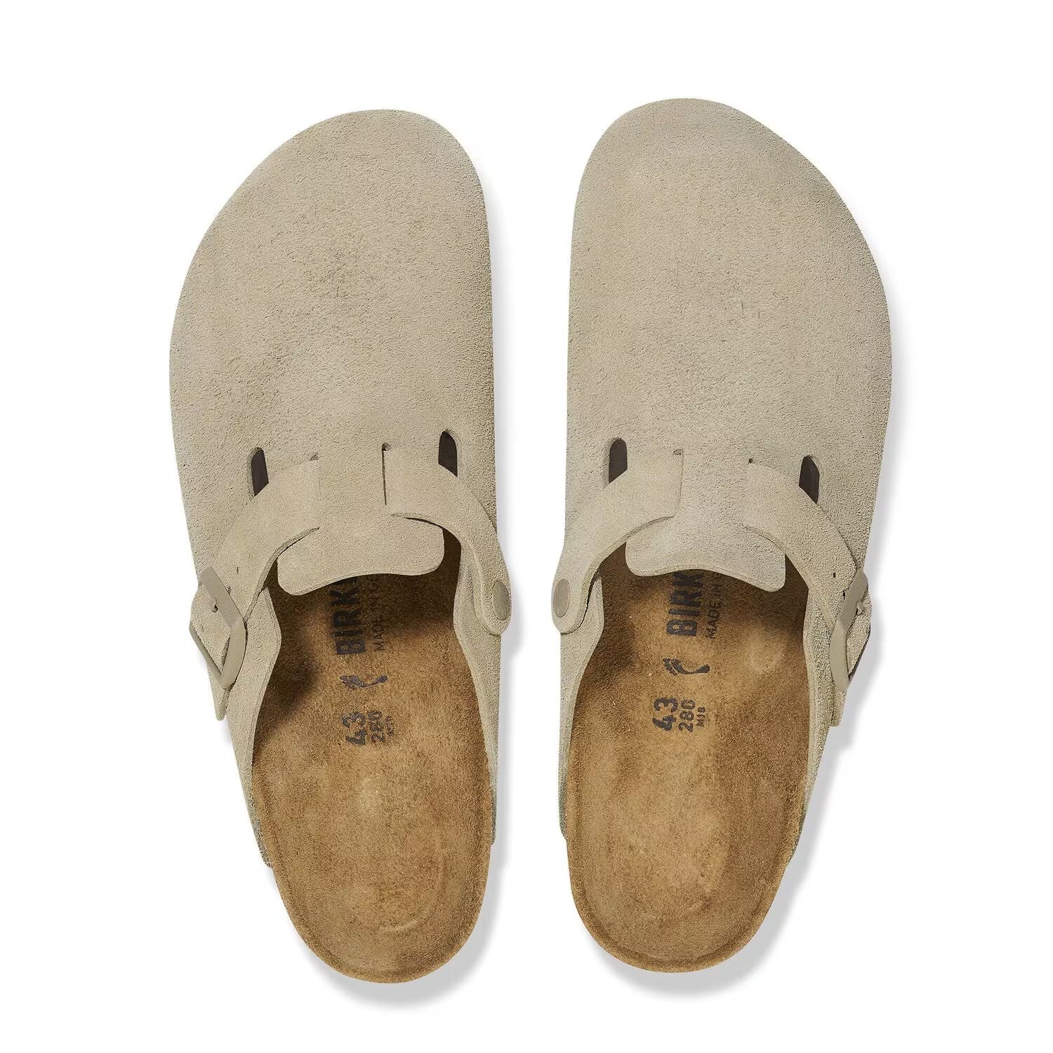 Birkenstock Boston Suede Sandals