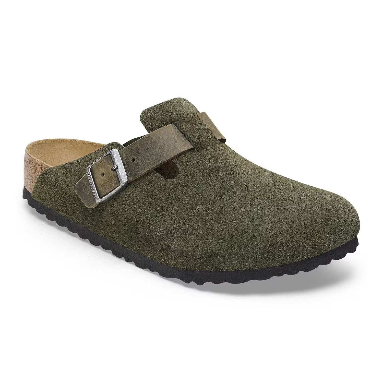 Birkenstock Boston Suede Sandals