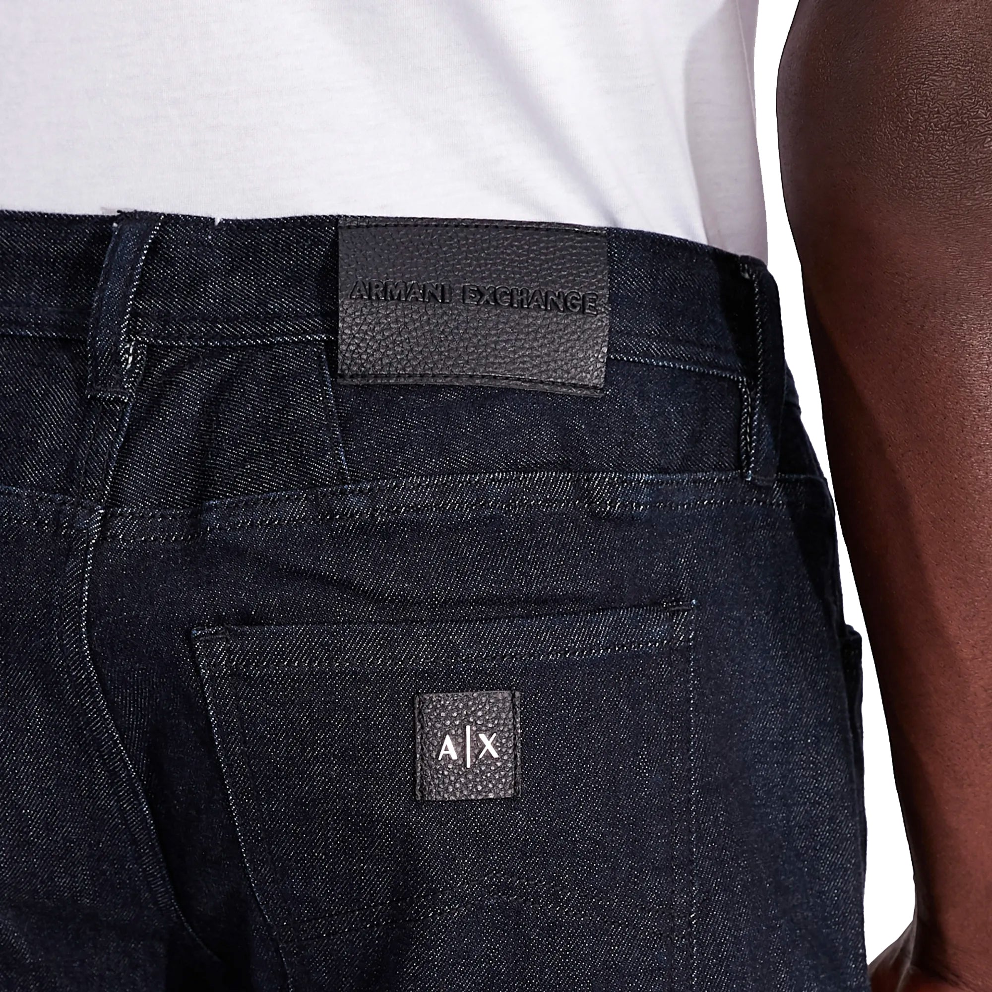 Armani exchange best sale black jeans