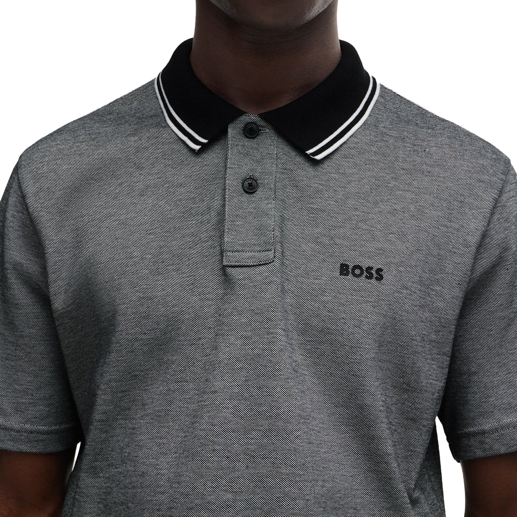 Boss PeOxford New Polo - Black