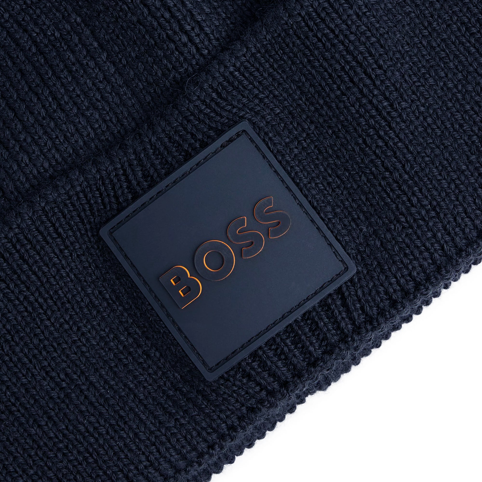 Boss Foxxy Hat Navy 1 - Blue Beanie