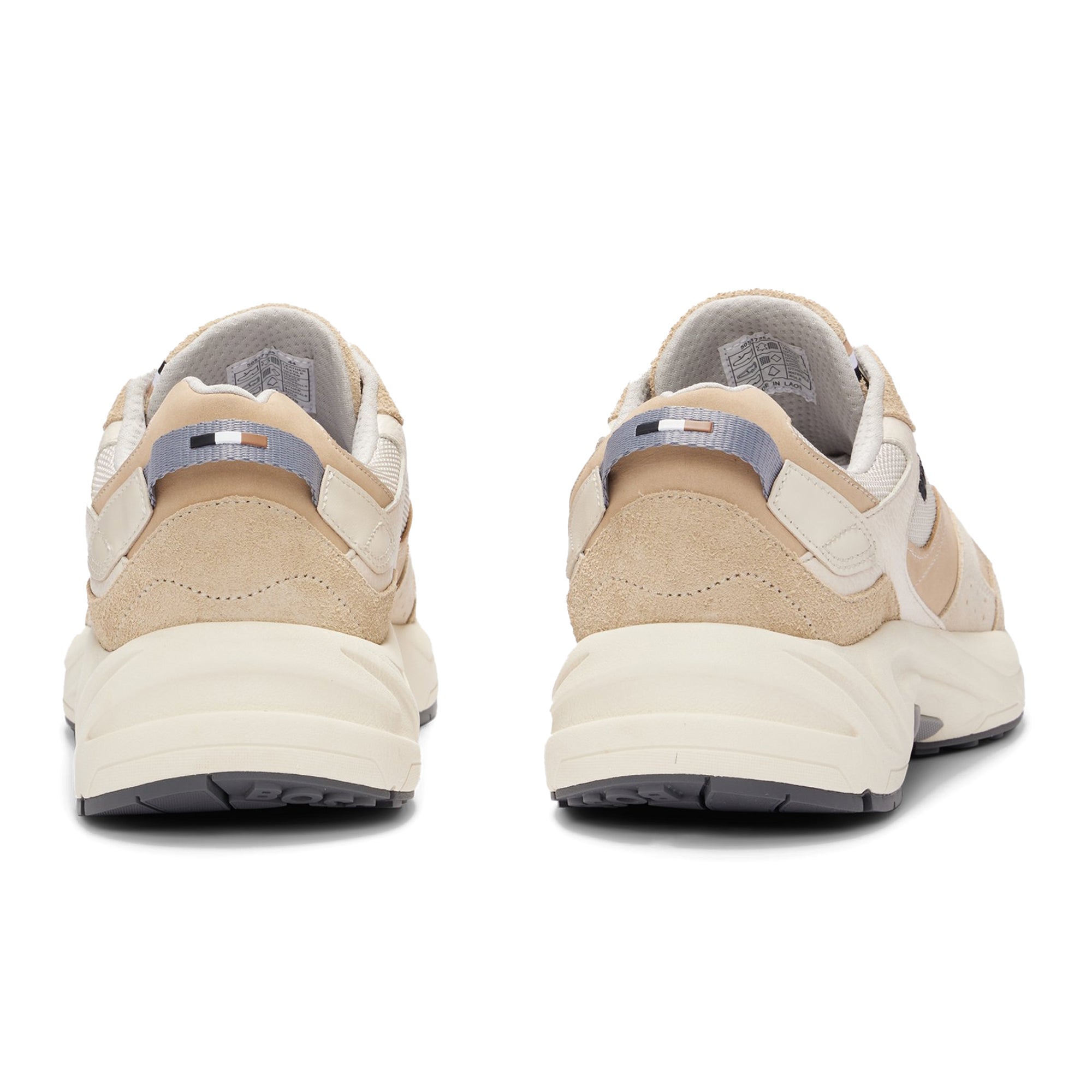 Boss Levitt Runn hsdny Trainers - Beige / Off White