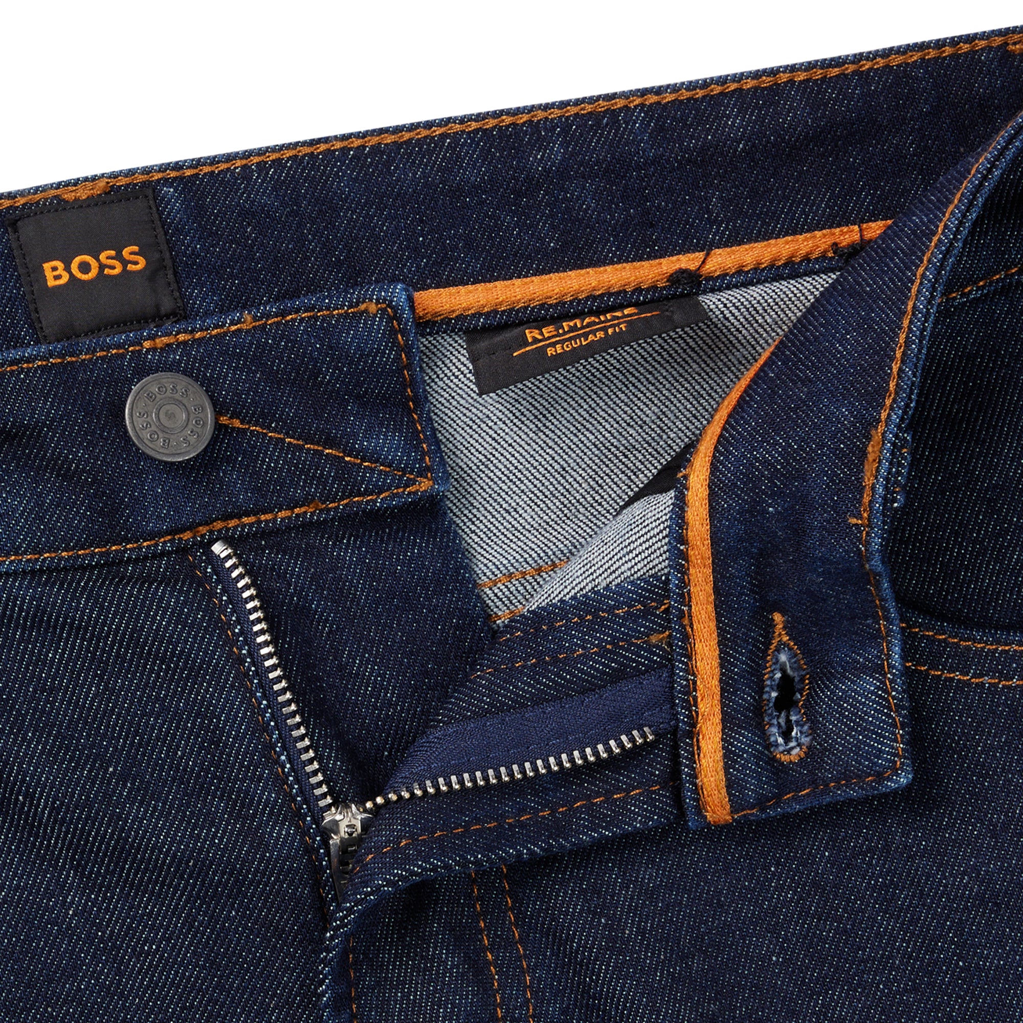 Hugo boss regular fit jeans best sale