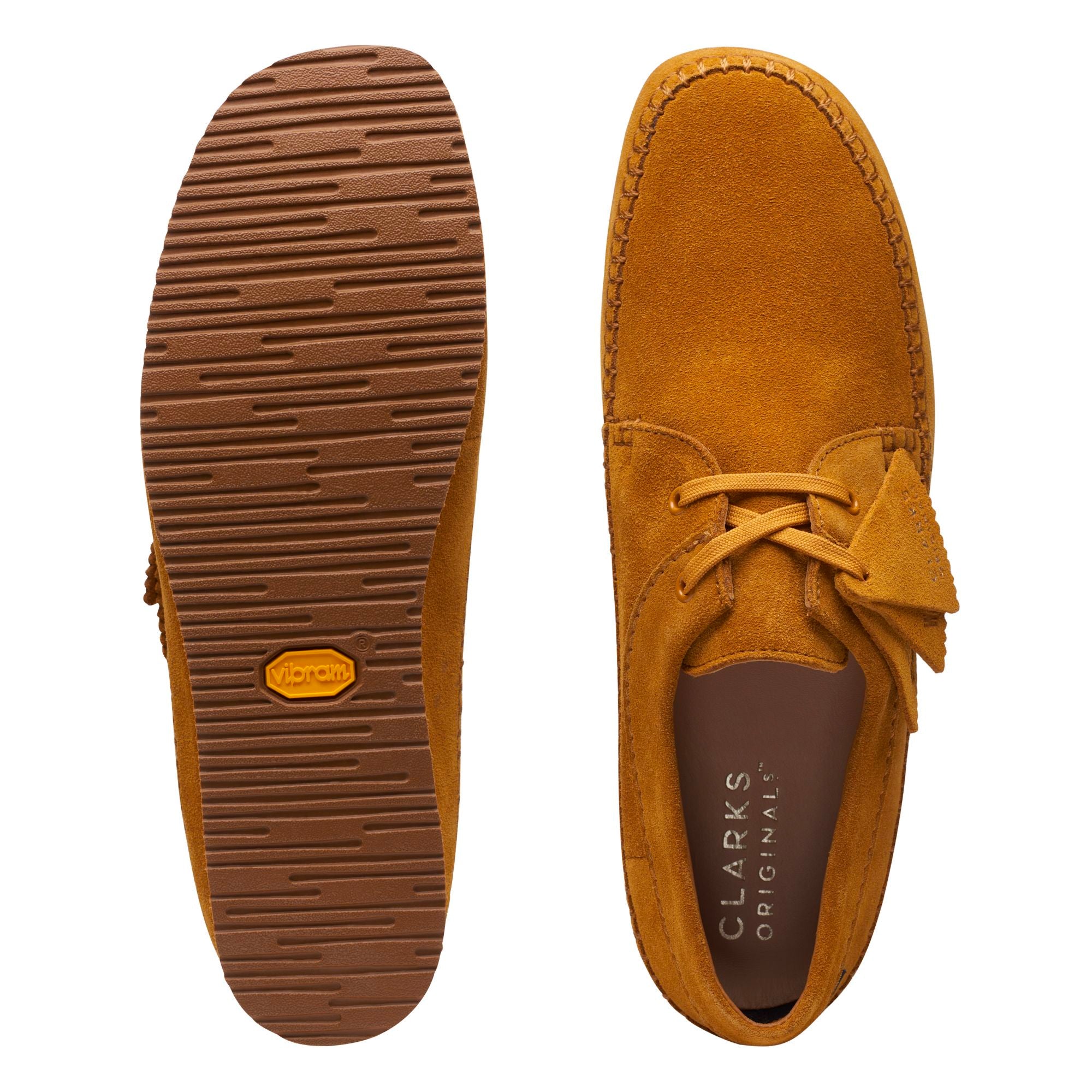 Clarks weaver outlet cola suede