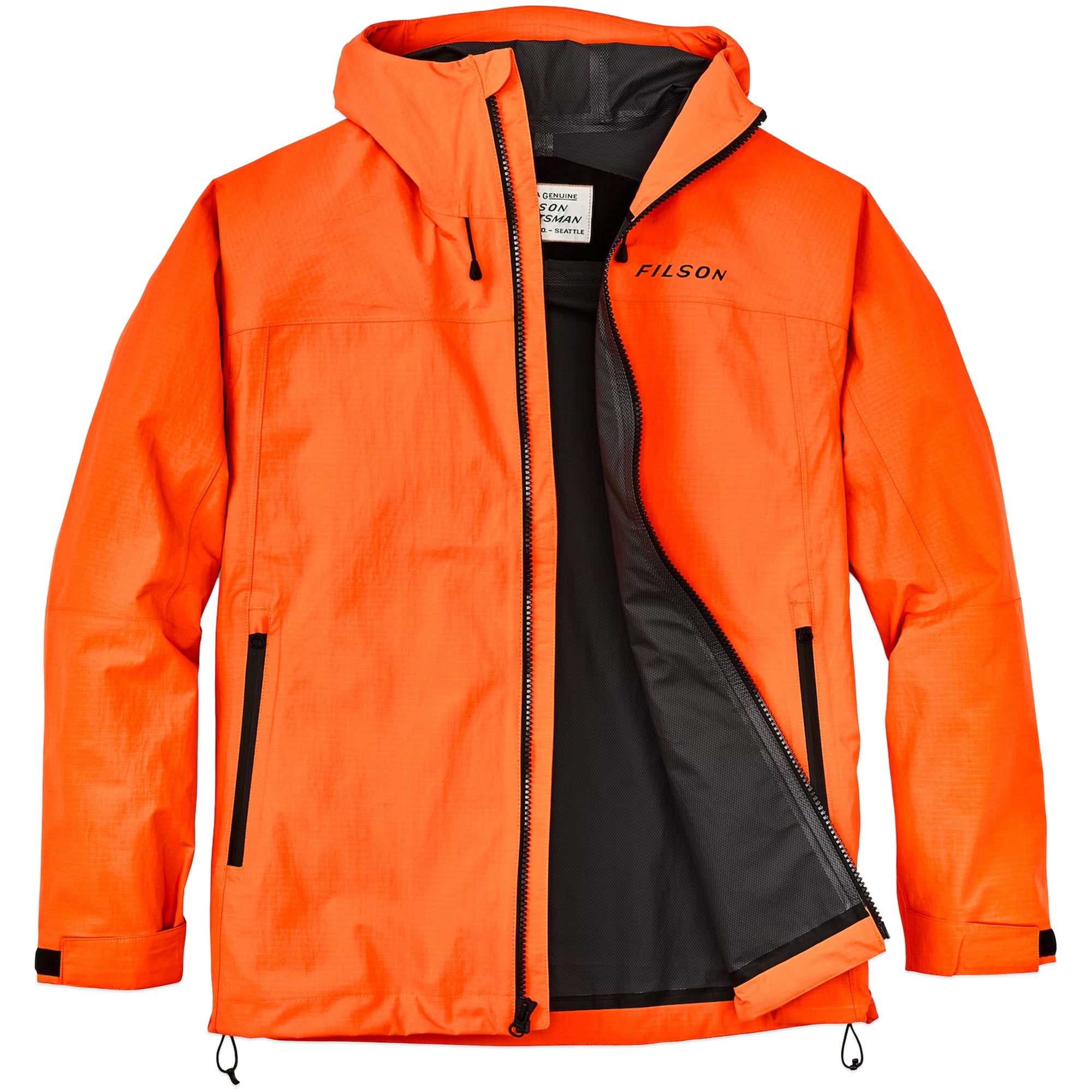 Blaze orange rain jacket hotsell