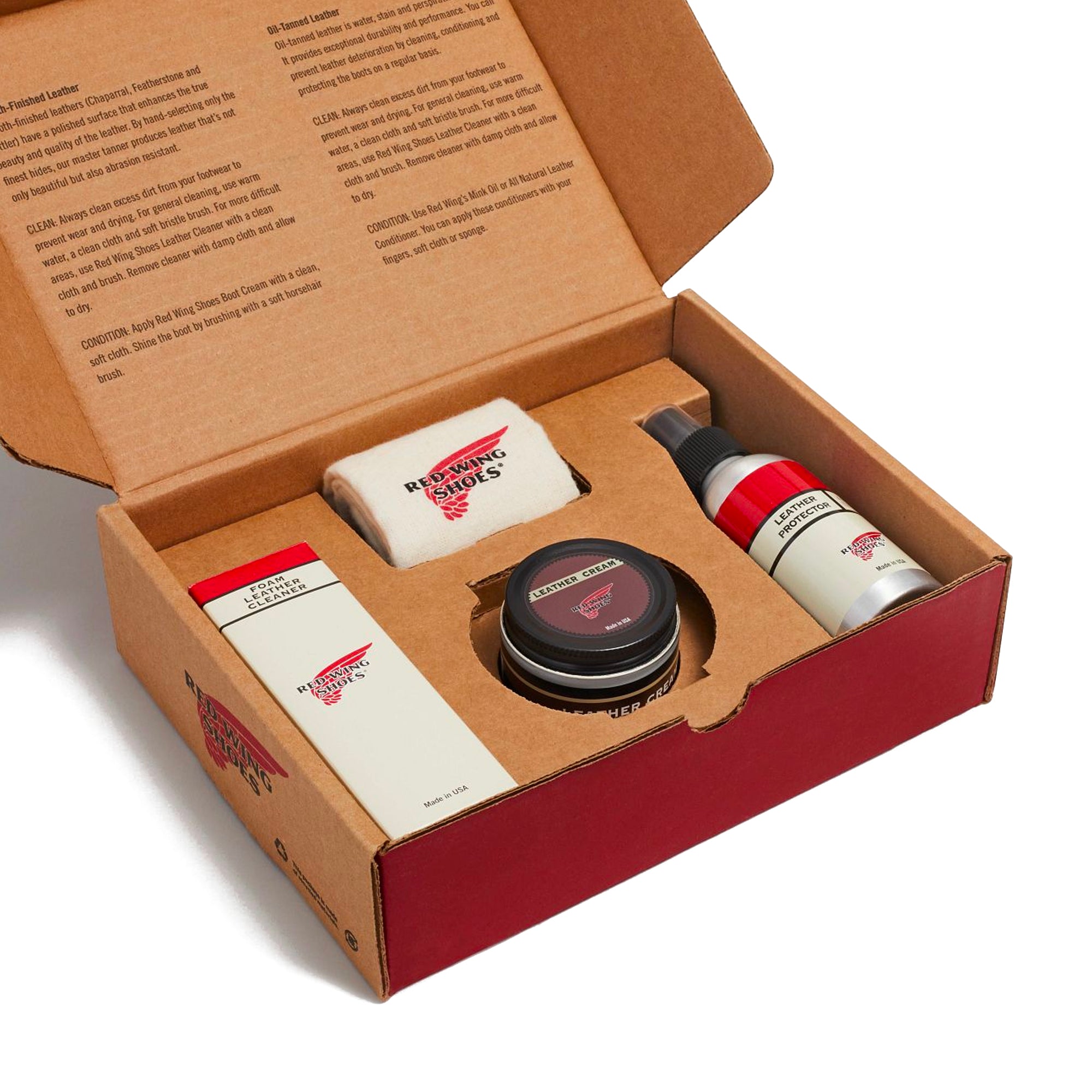 Red wing leather on sale cream neatsfoot oil blend