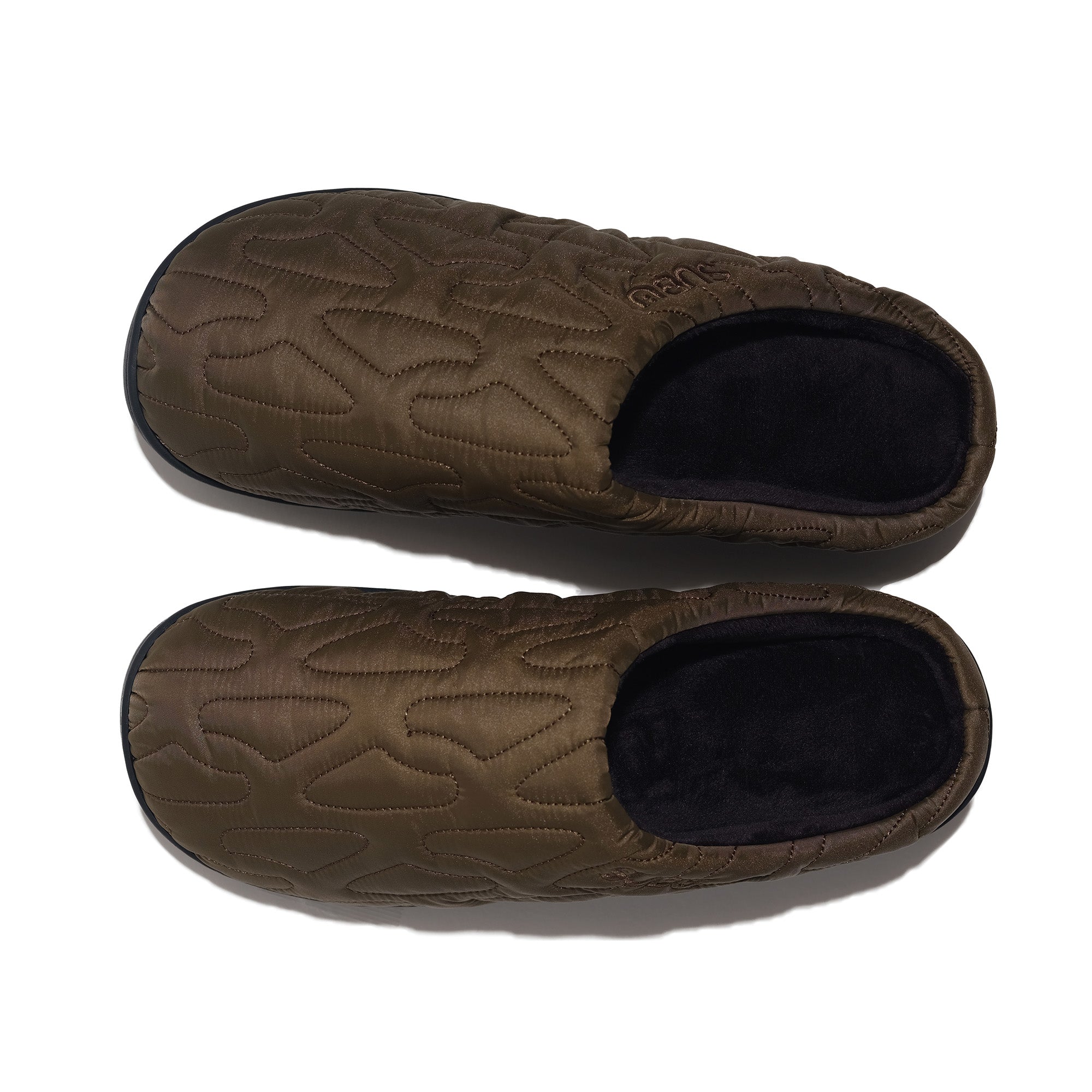 Subu Winter Slippers - Khaki Outline