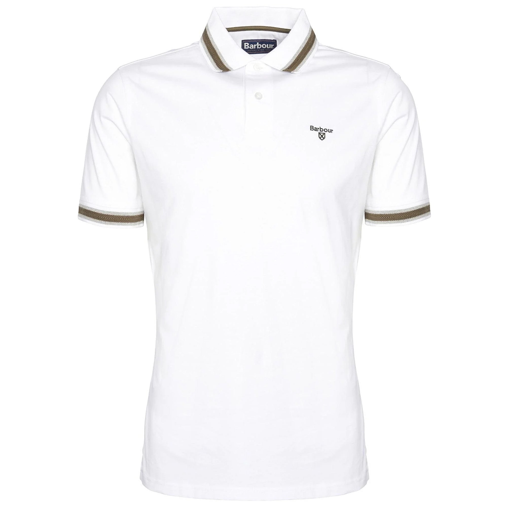 Barbour Featherstone Polo - White