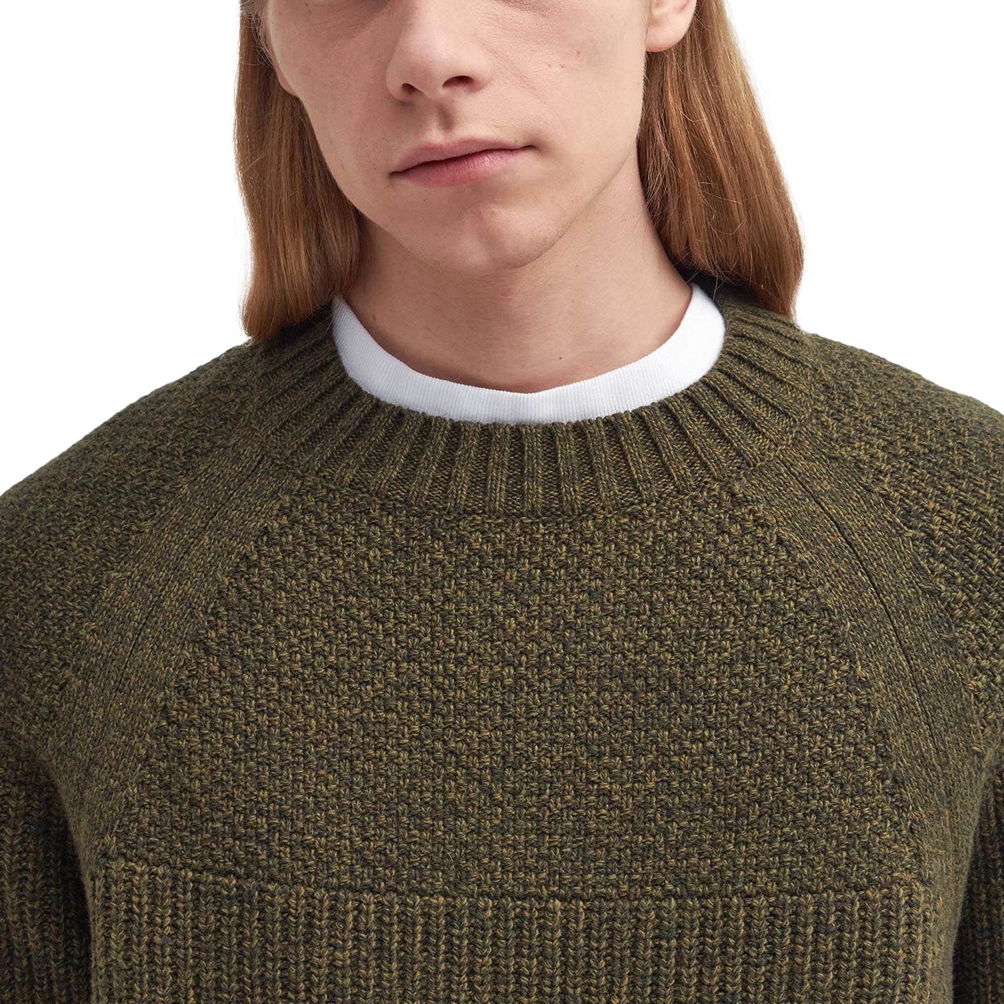 Barbour Heritage+ Gansey Chunky Ribbed Sweater