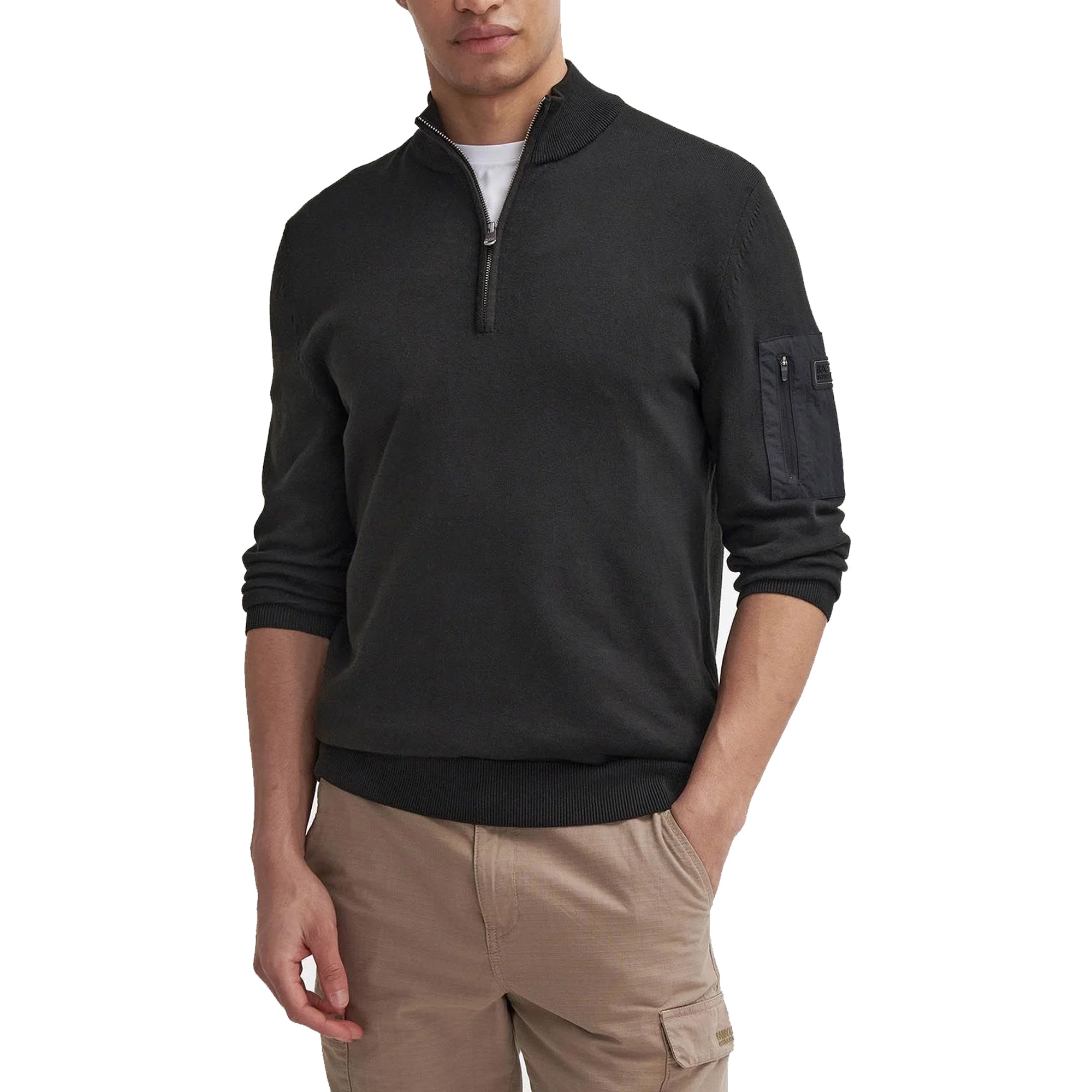 Barbour International Blades Half Zip Knit