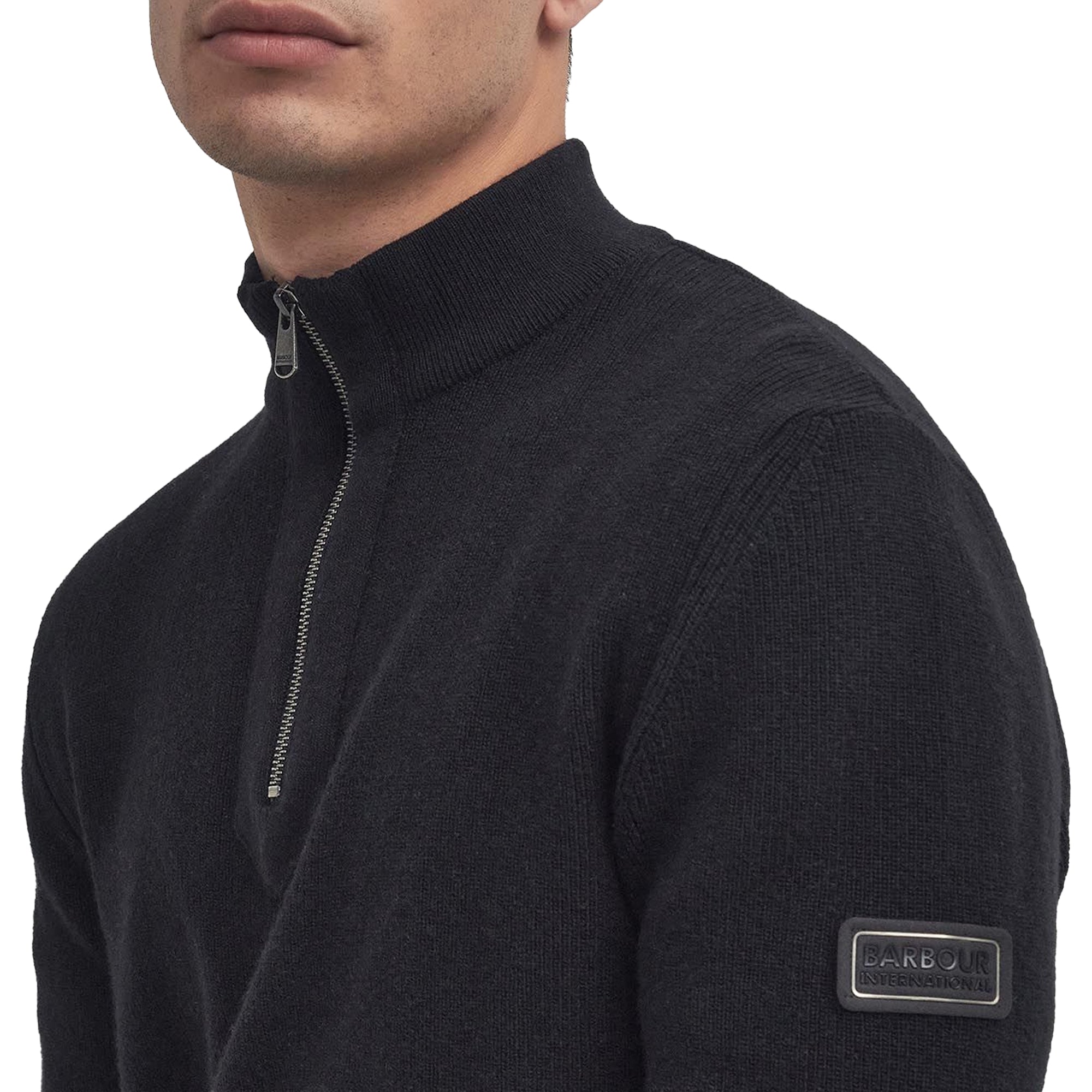 Barbour International Crawley Half-Zip Knit