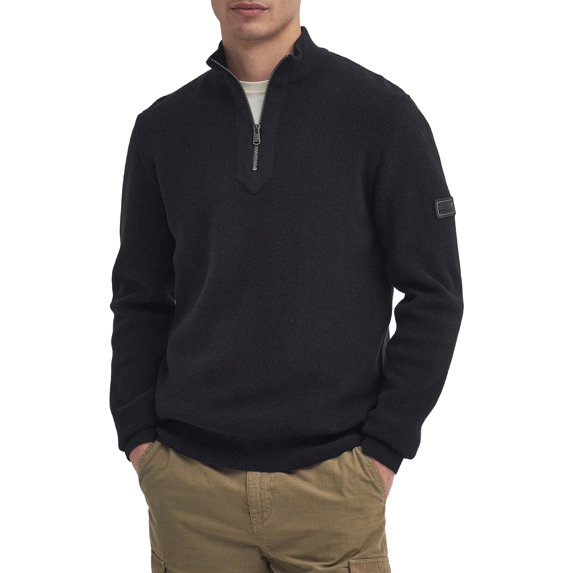 Barbour International Crawley Half-Zip Knit