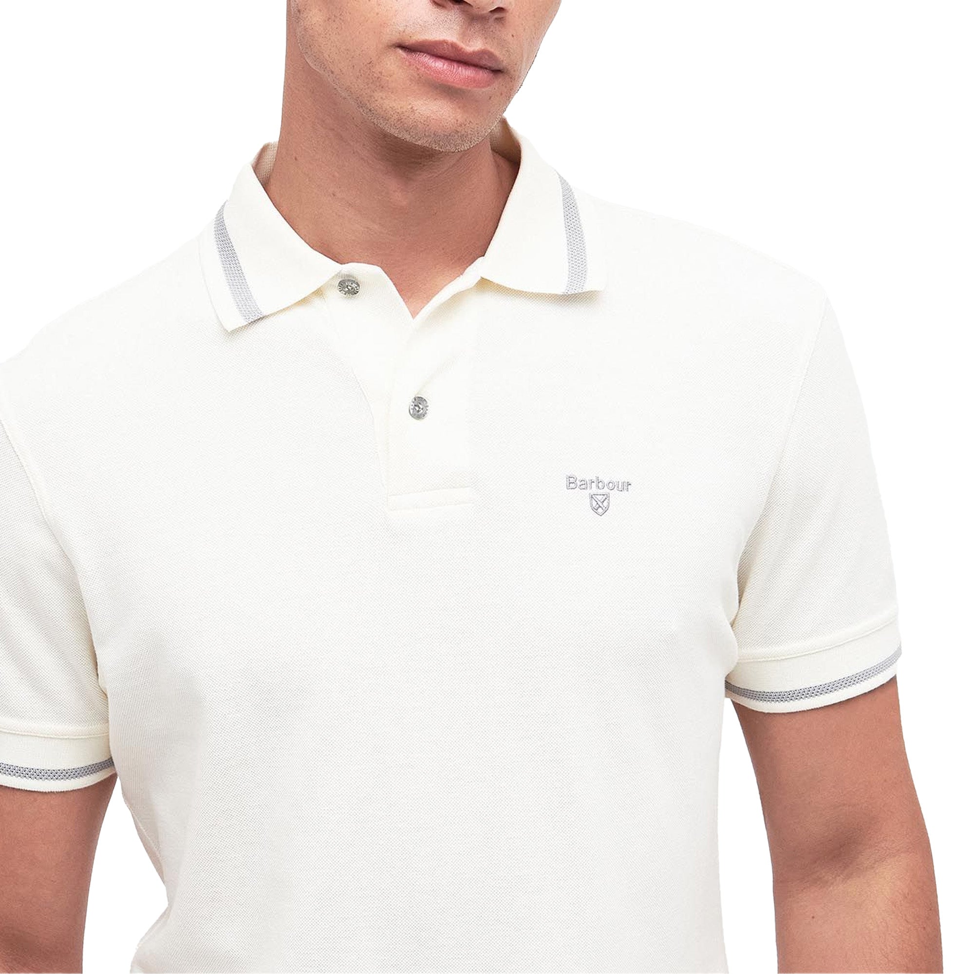 Barbour Newbridge Polo - Ecru