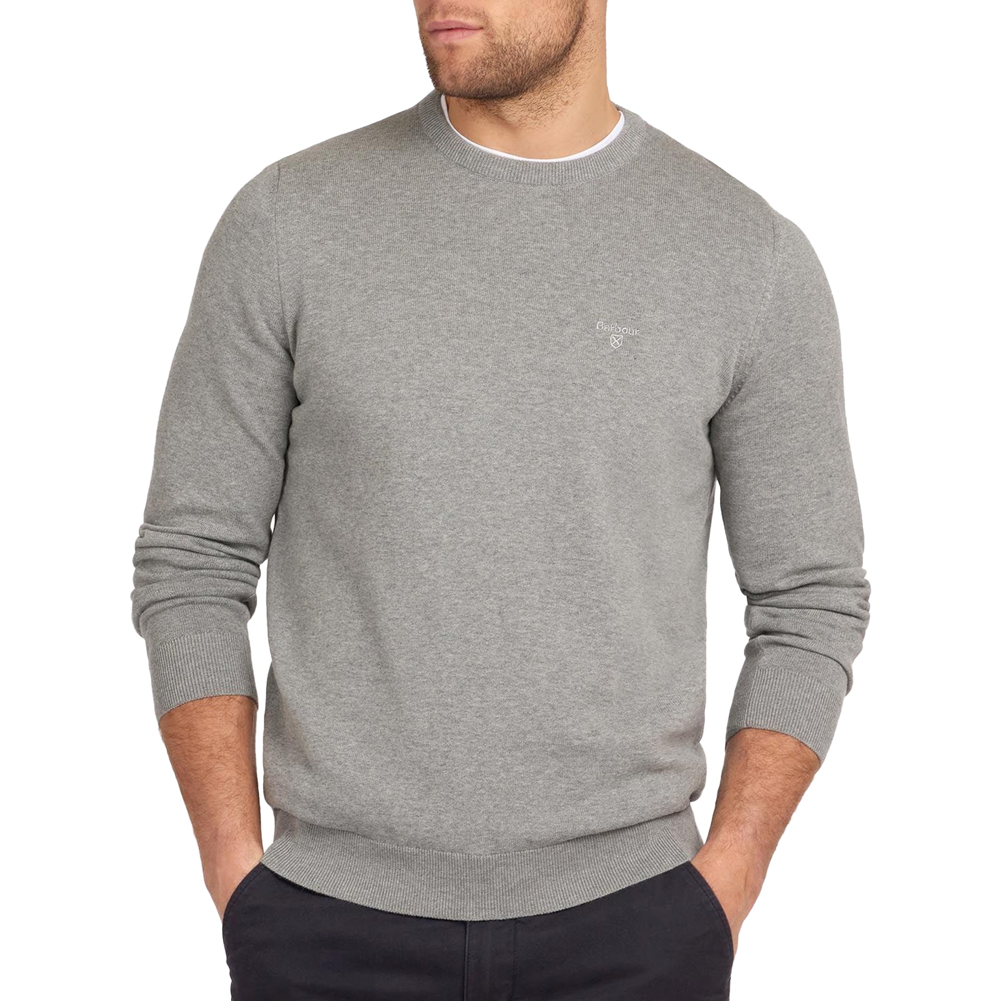 Barbour Pima Cotton Crew Neck Knit