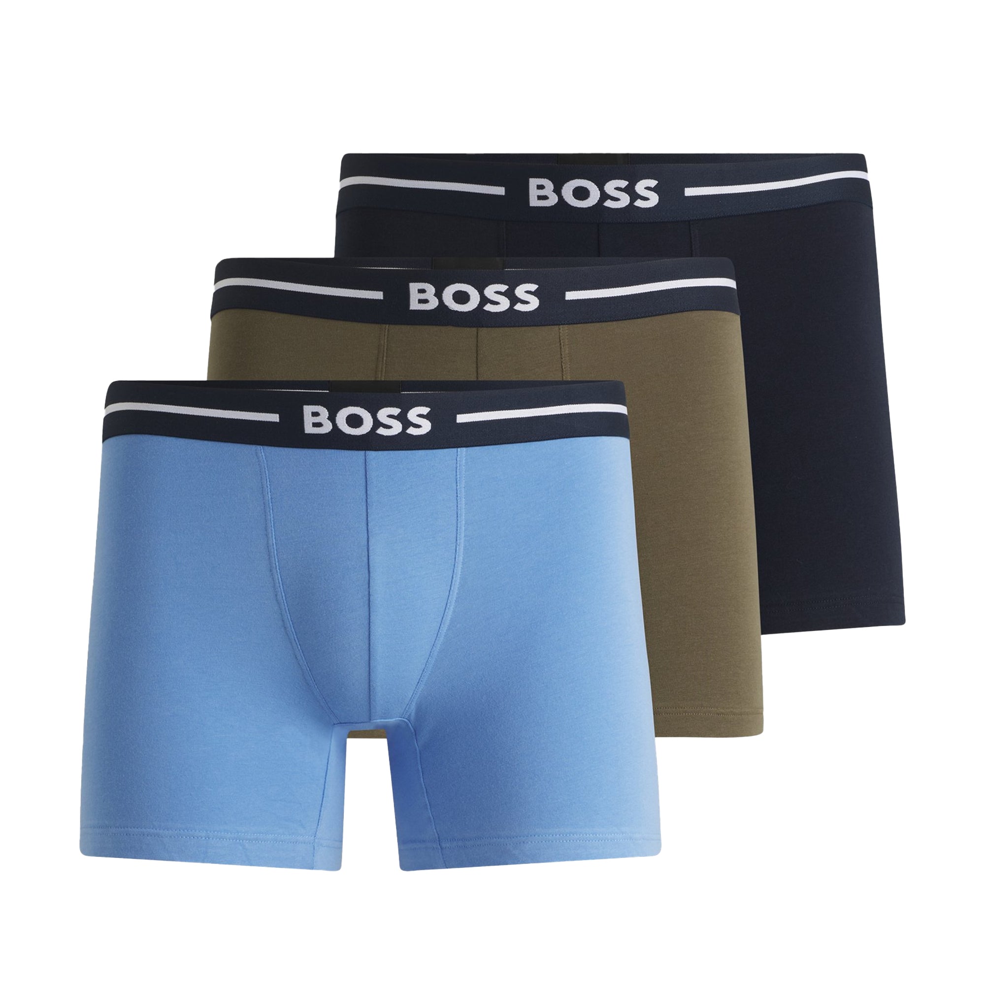 Boss 3 Pack Cotton Stretch Boxer Brief