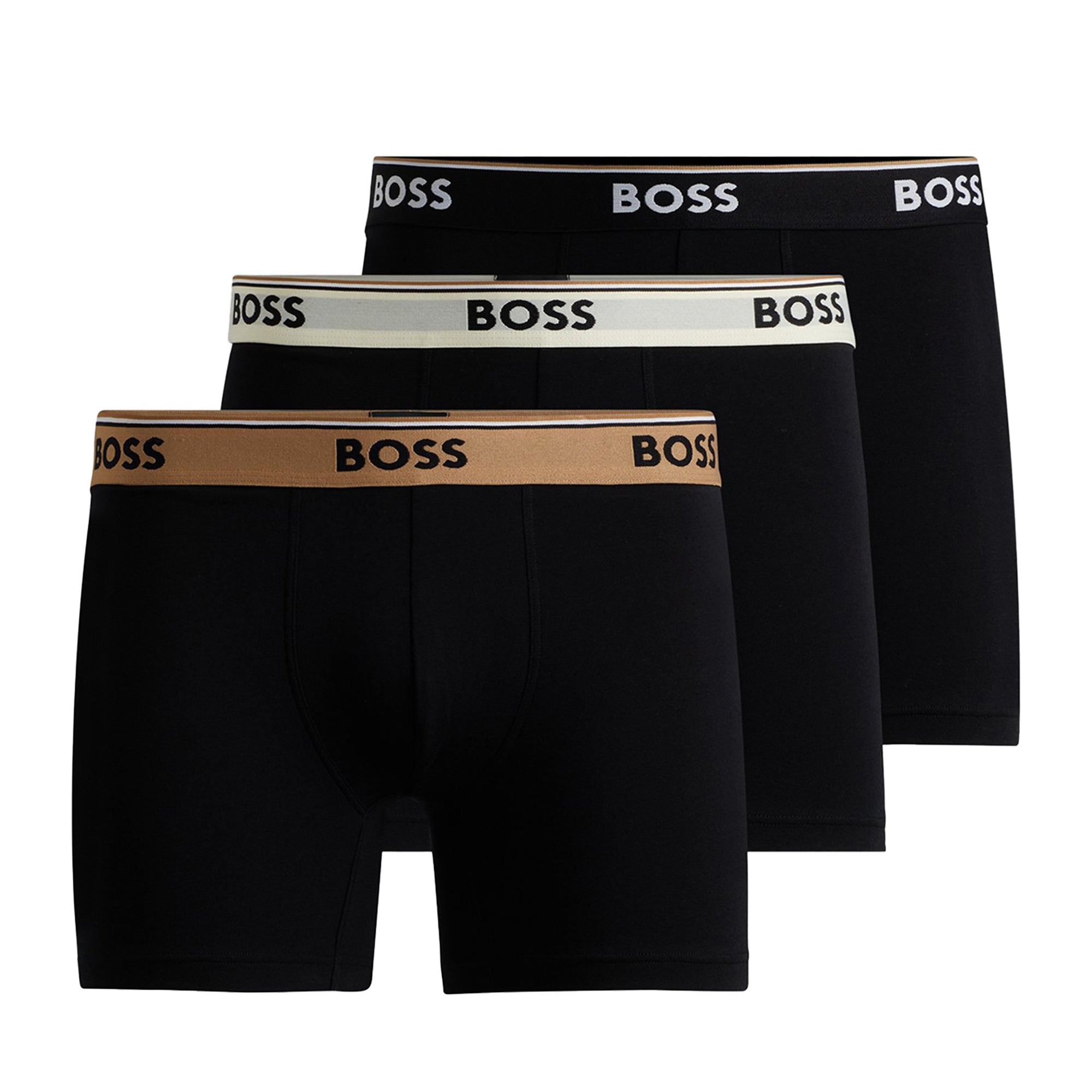 Boss 3 Pack Cotton Stretch Boxer Brief