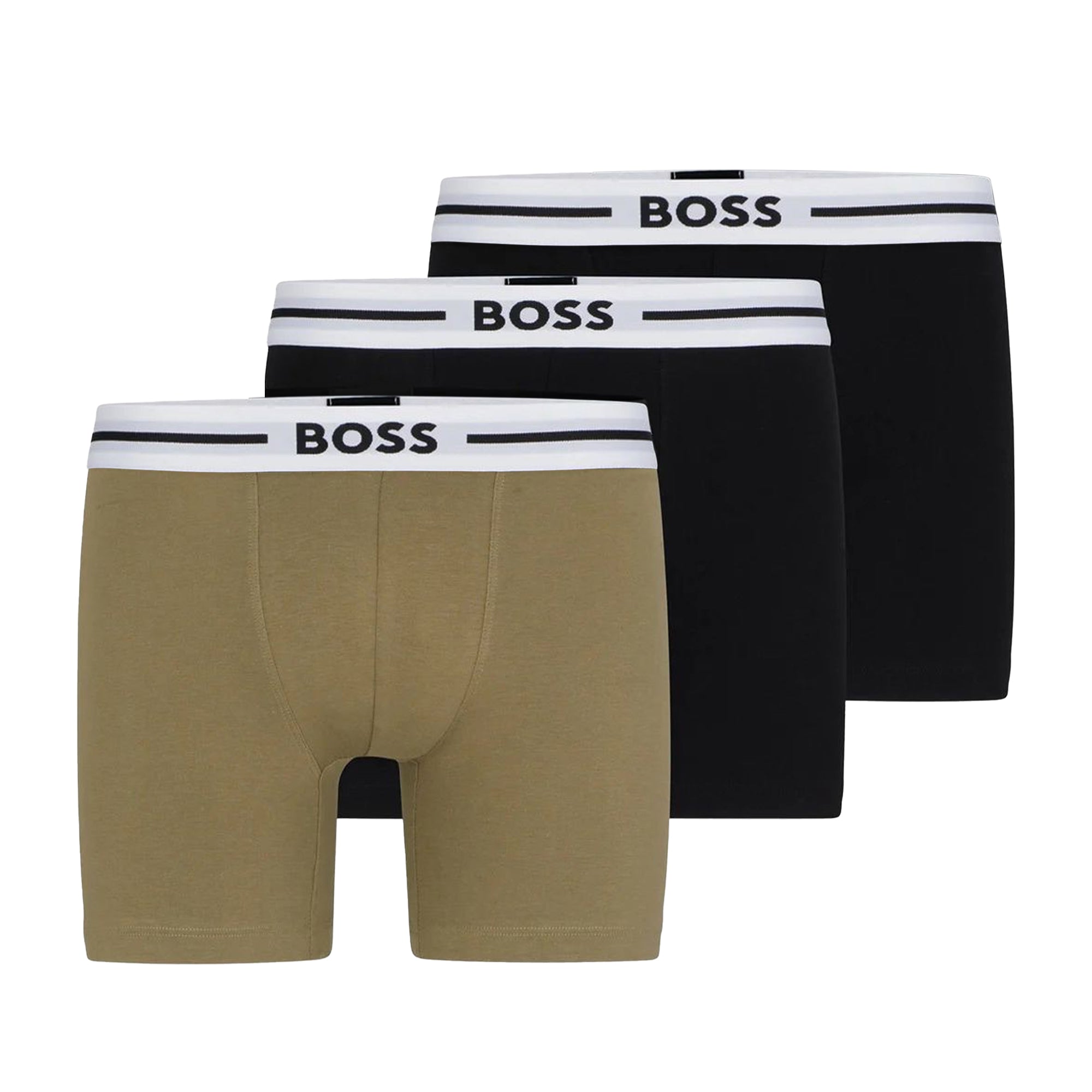 Boss 3 Pack Cotton Stretch Boxer Brief