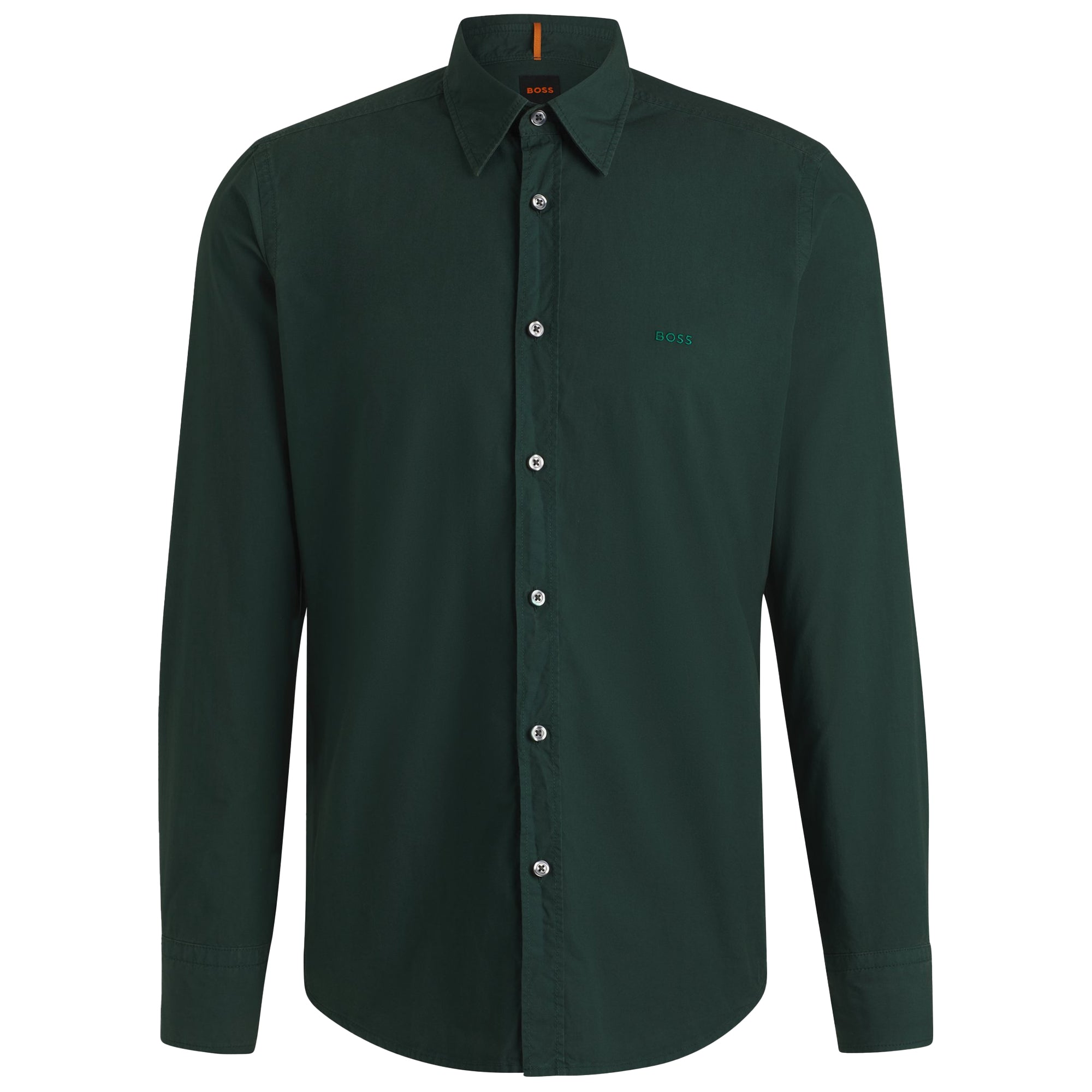 Boss Relegant 6 M Washed Poplin Shirt