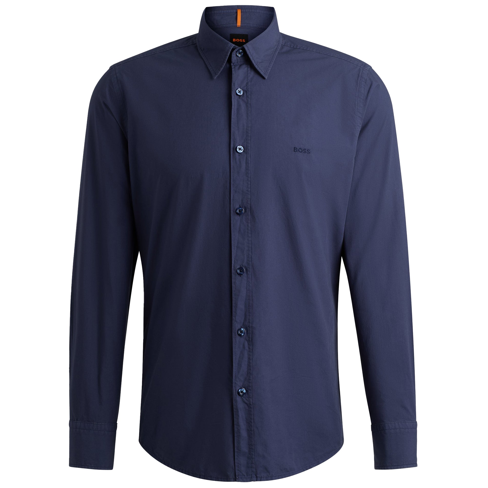 Boss Relegant 6 M Washed Poplin Shirt