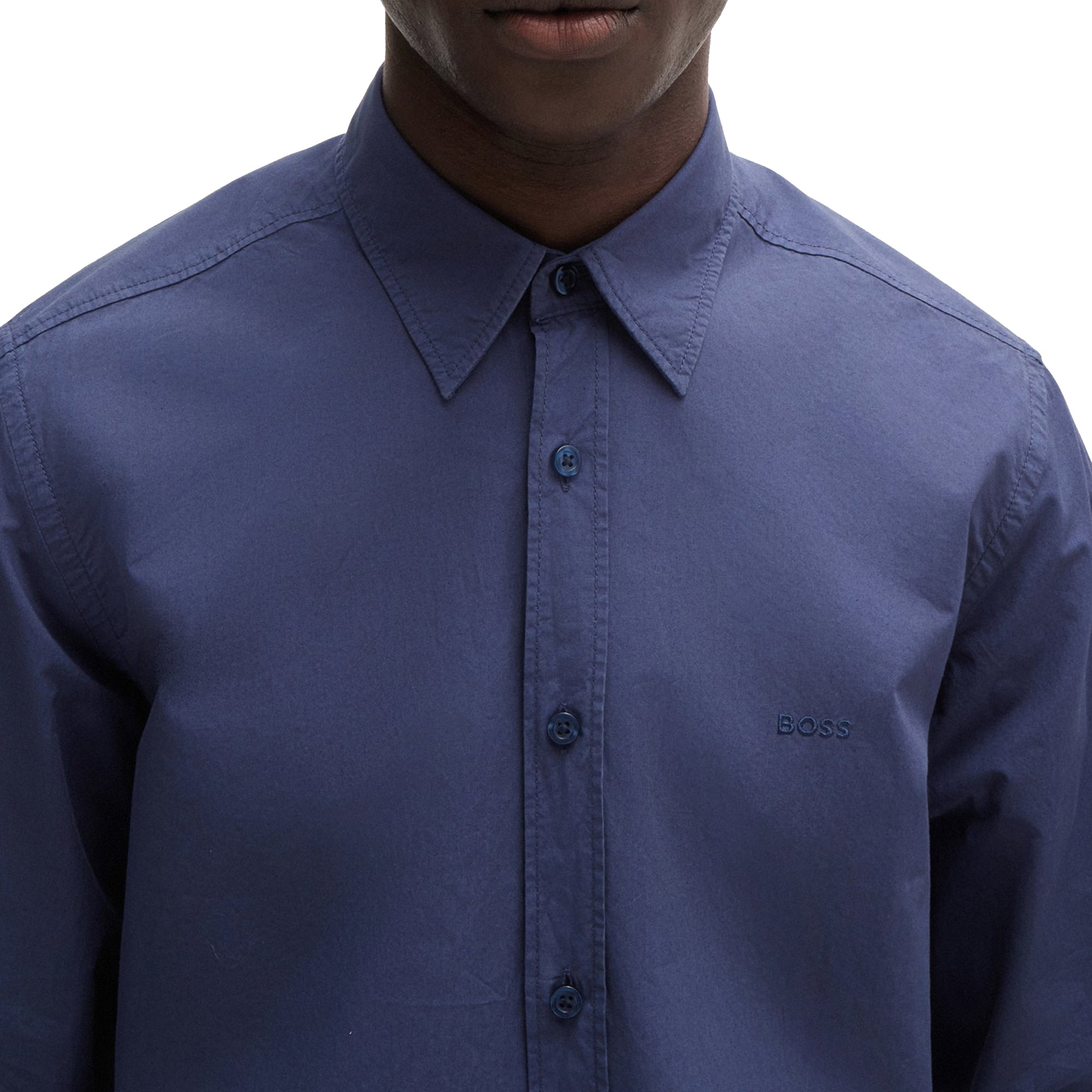 Boss Relegant 6 M Washed Poplin Shirt