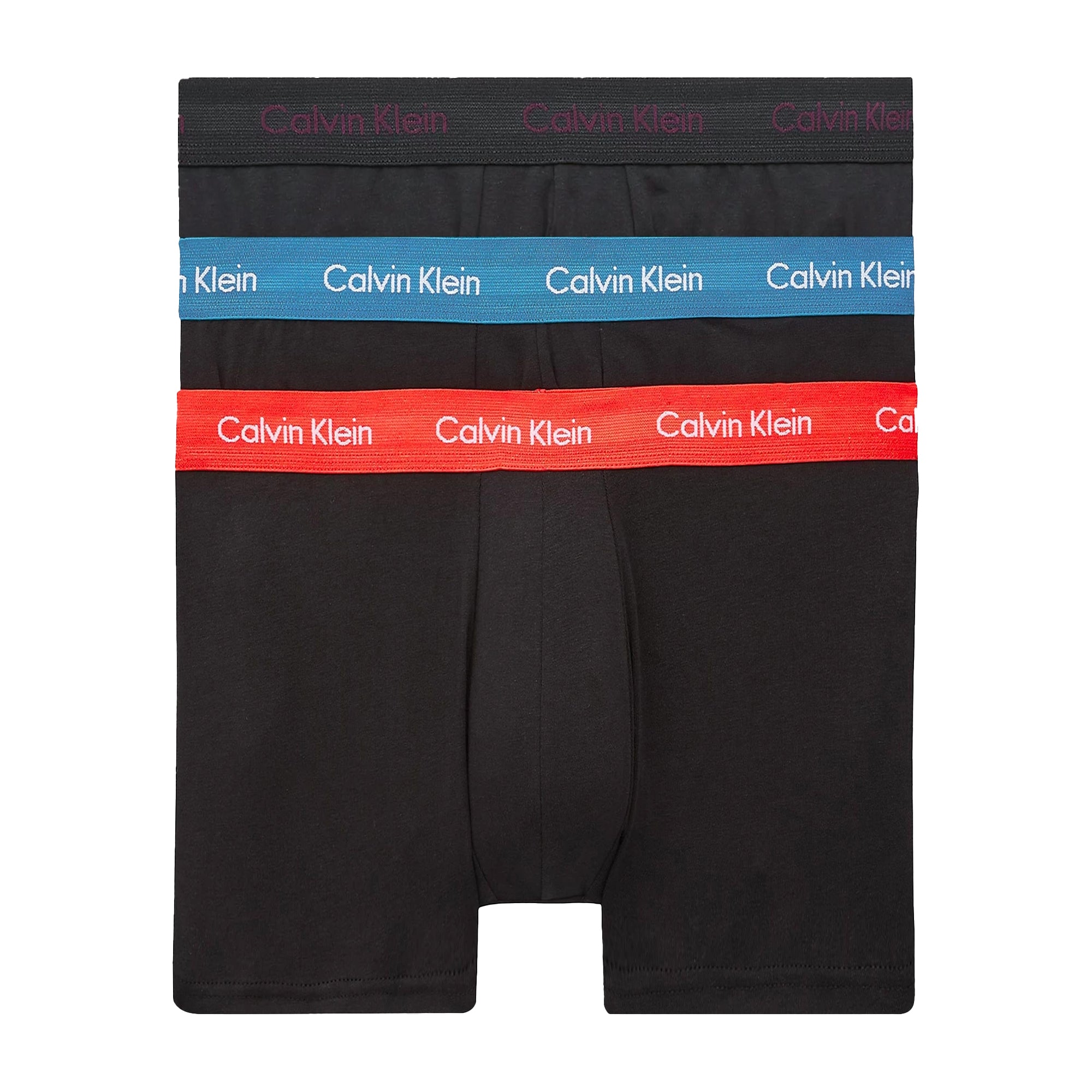 Calvin Klein 3 Pack Cotton Stretch Trunks