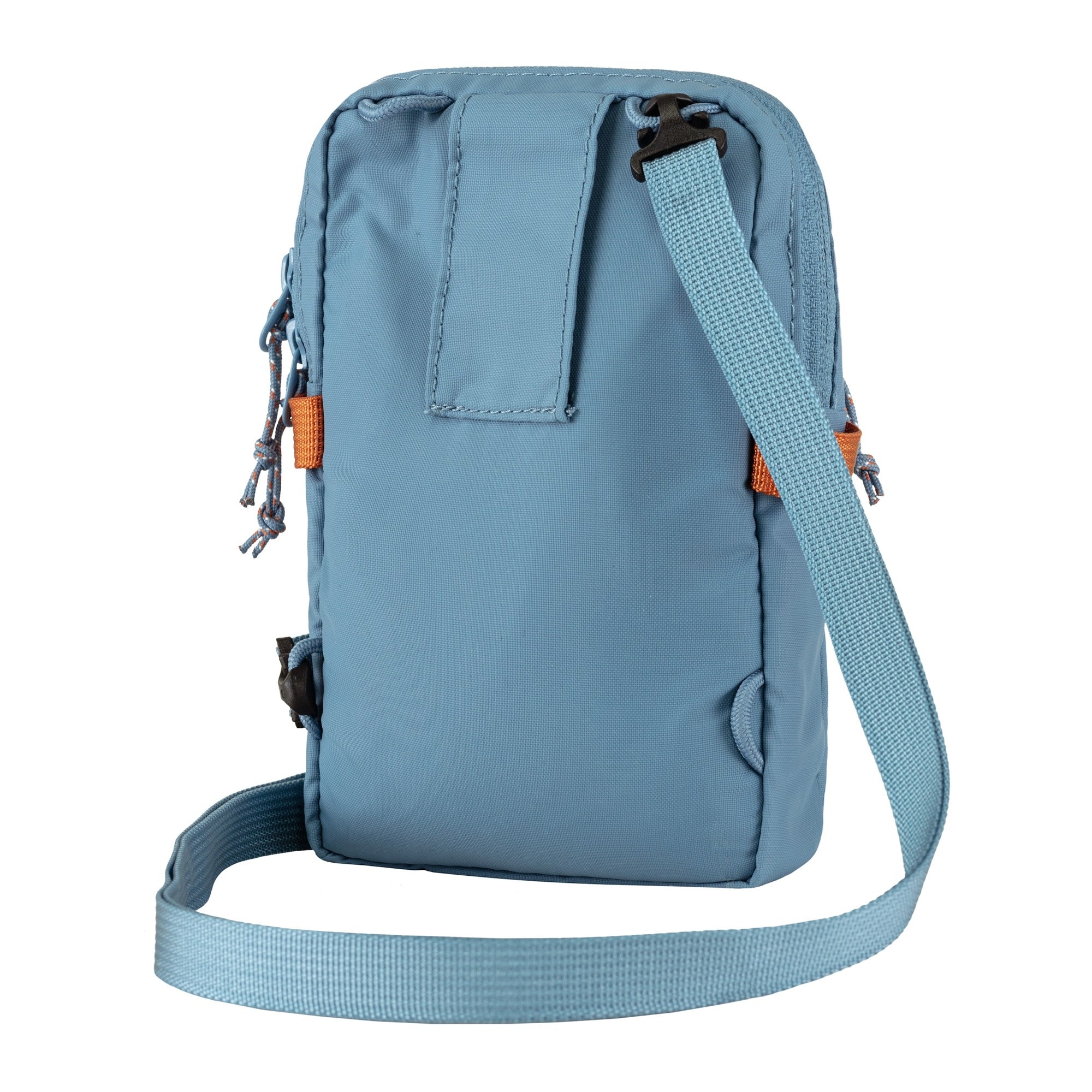 Rear view of Fjallraven High Coast Pocket Bag for Men in Dawn Blue