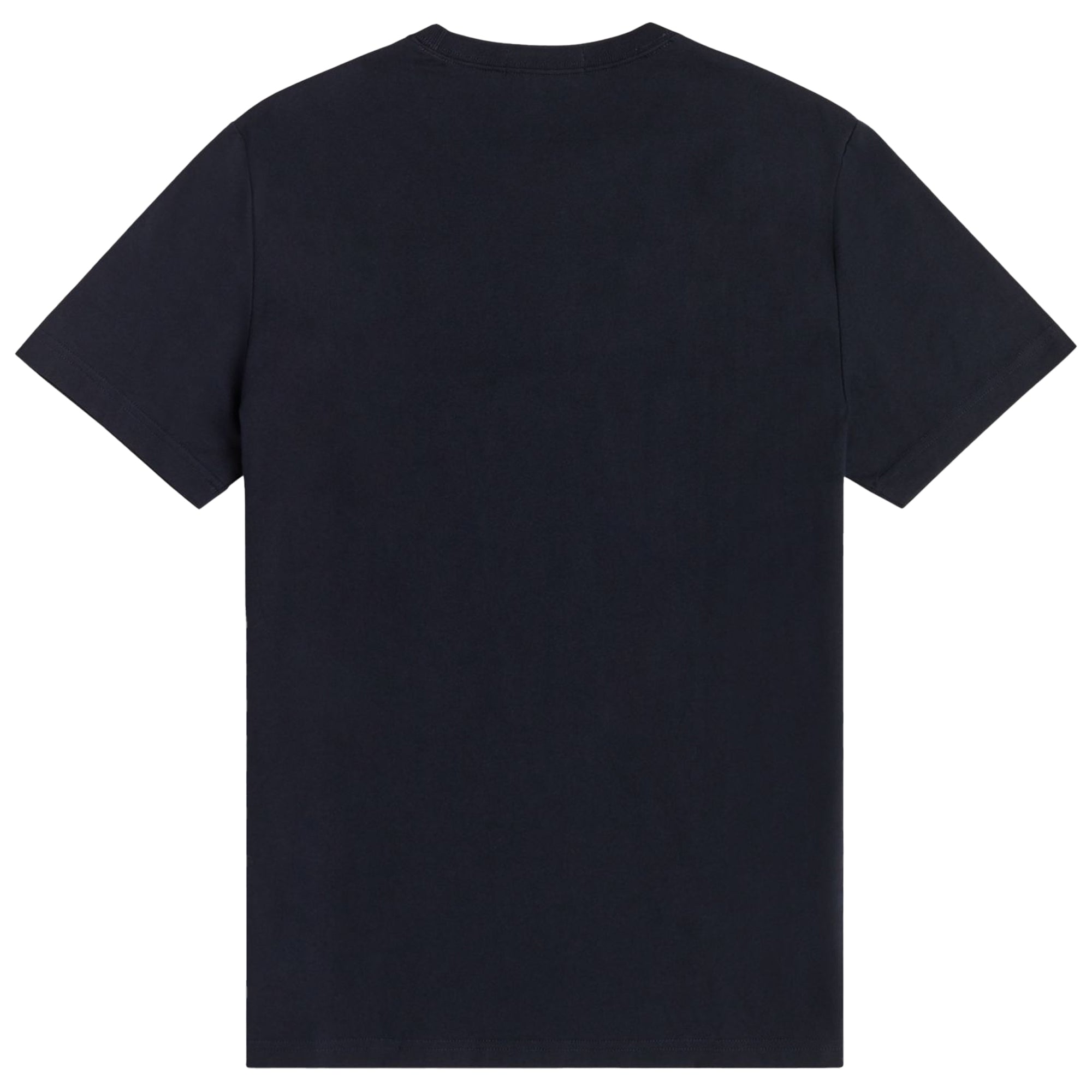 Rear view of Fred Perry Crew Neck T-Shirt for Men in Navy