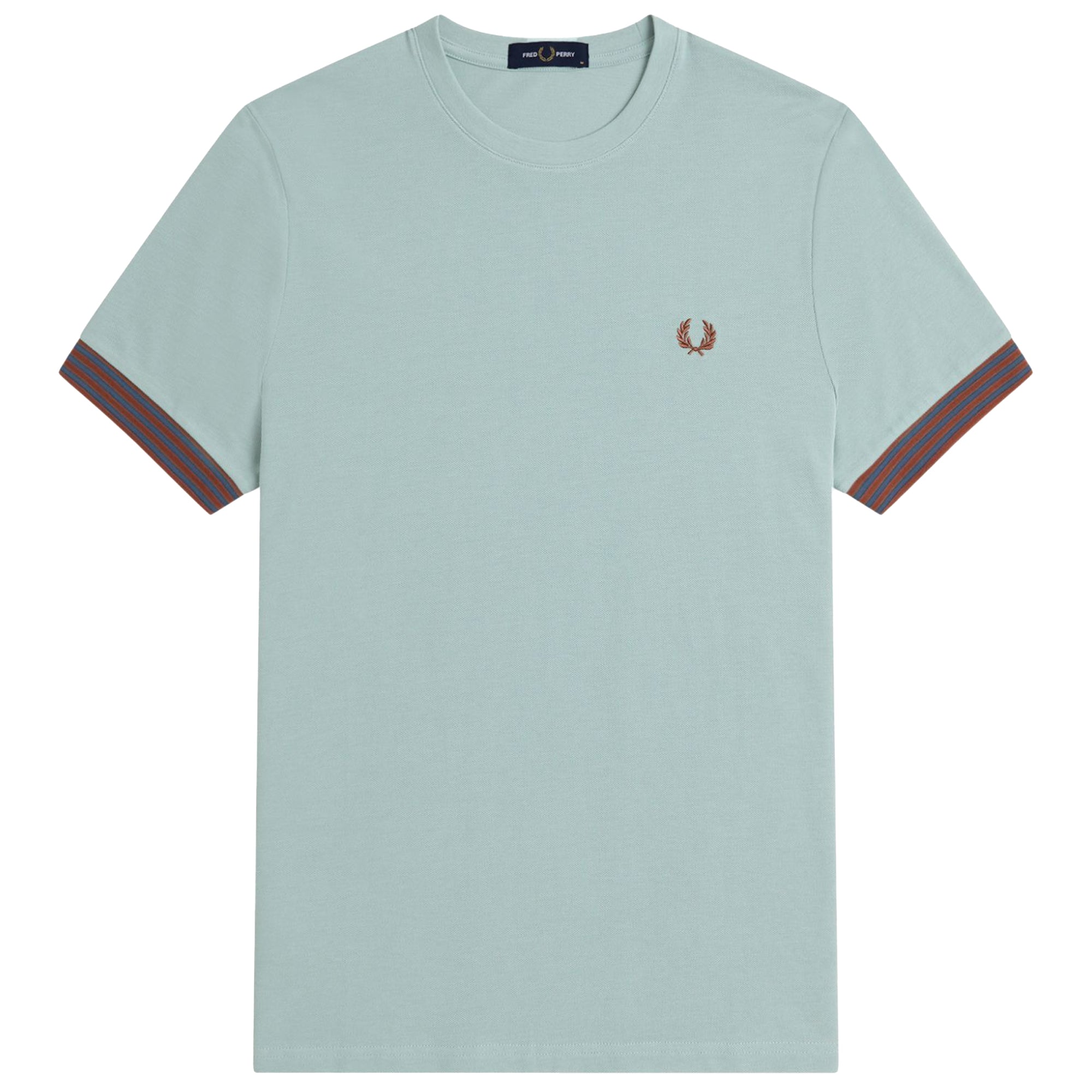 Fred Perry Striped Cuff T-Shirt