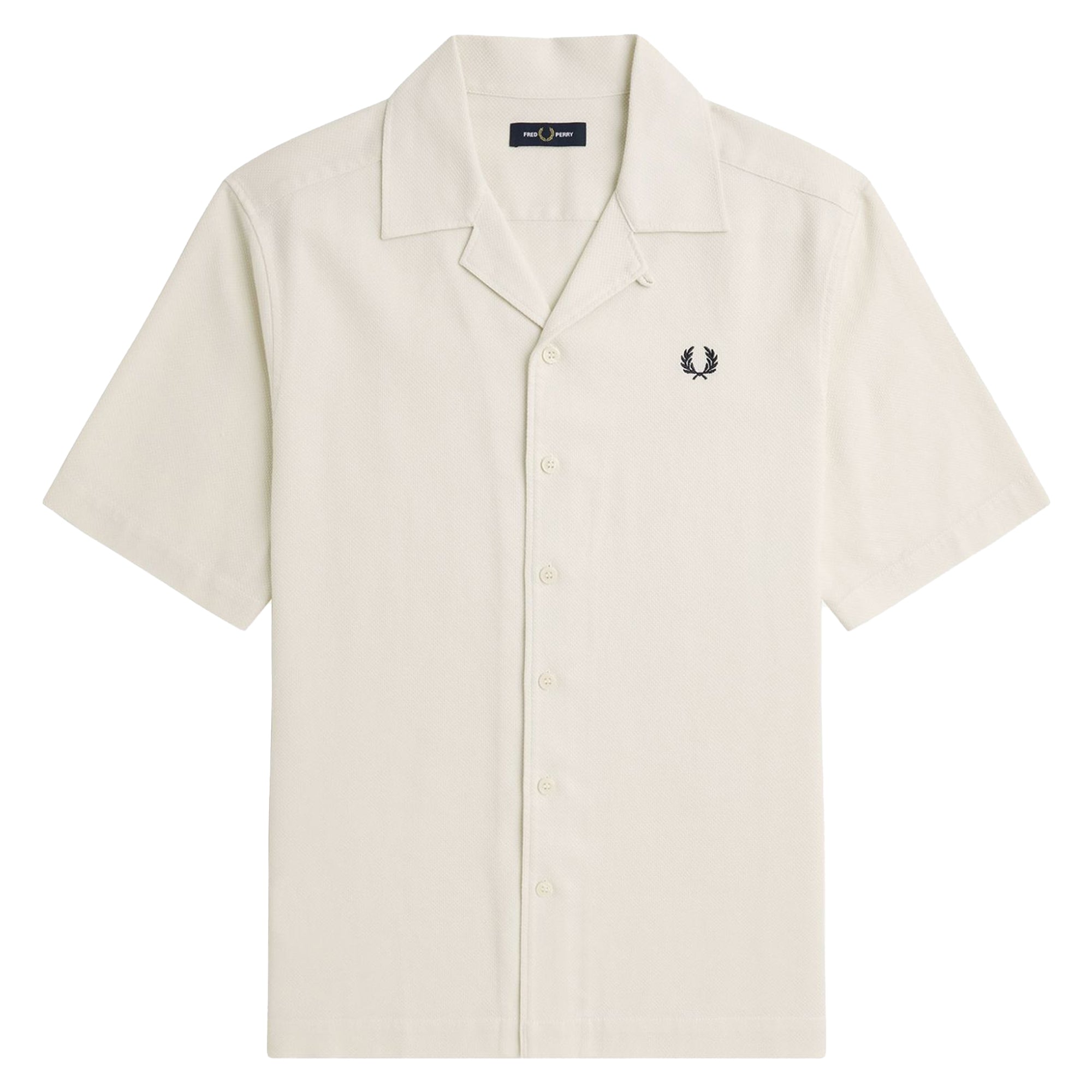 Fred Perry Textured Revere Collar Shirt