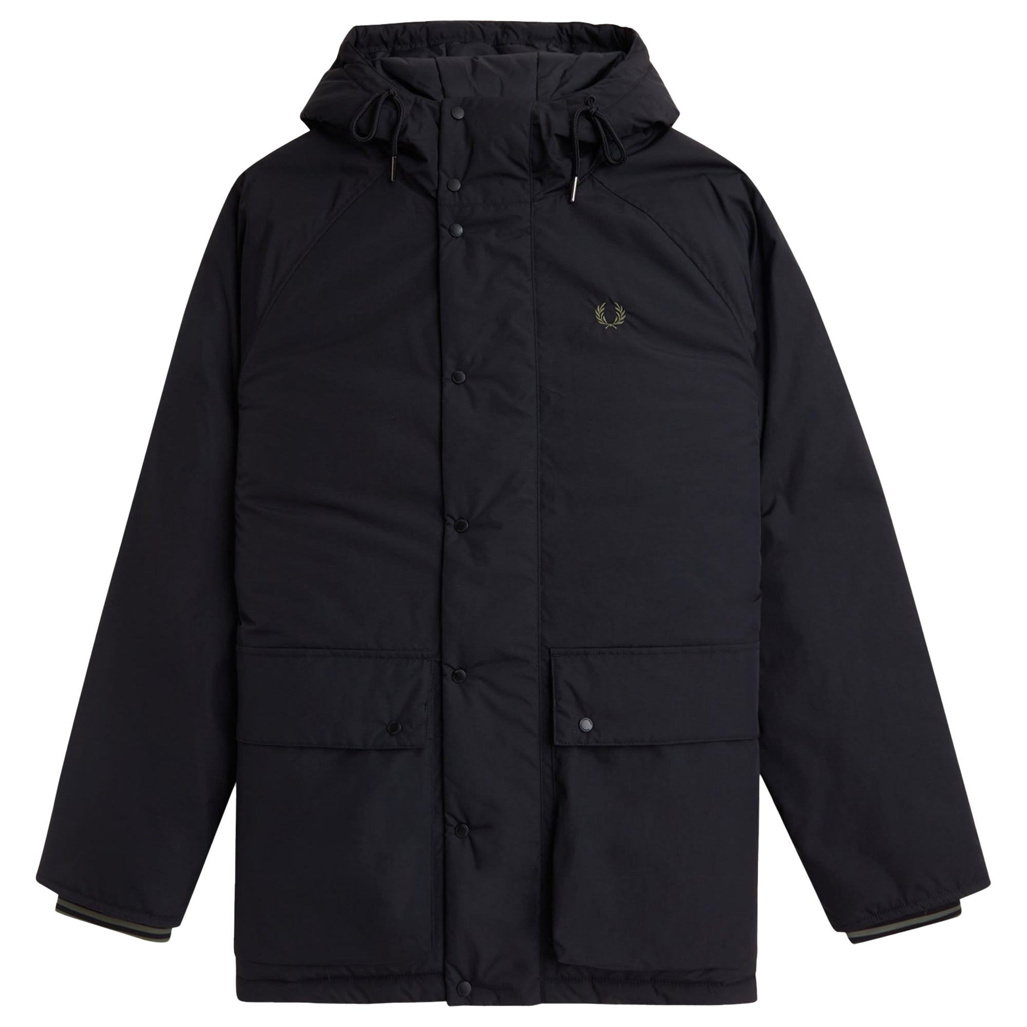 Fred Perry Padded Zip Through Jacket