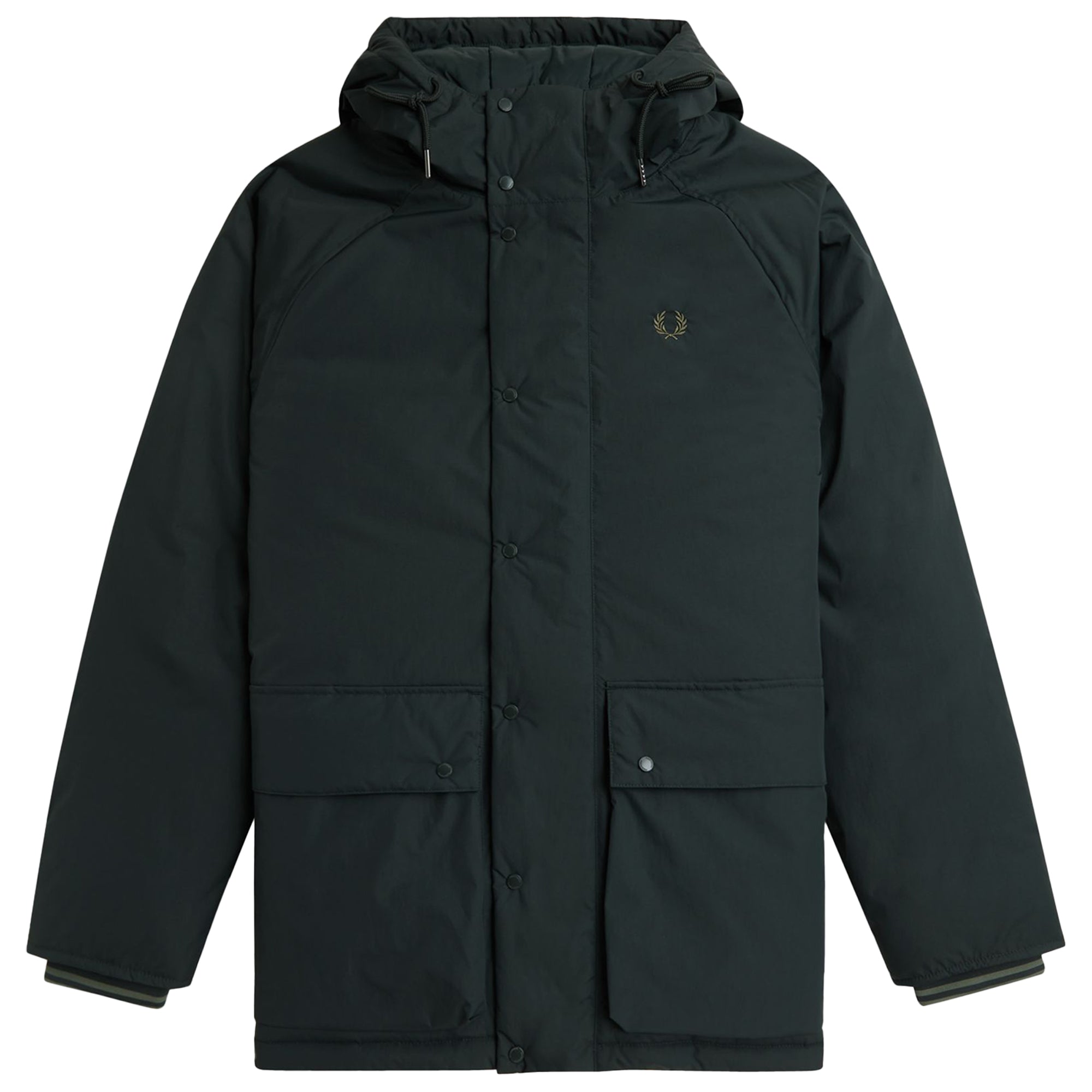 Fred Perry Padded Zip Through Jacket