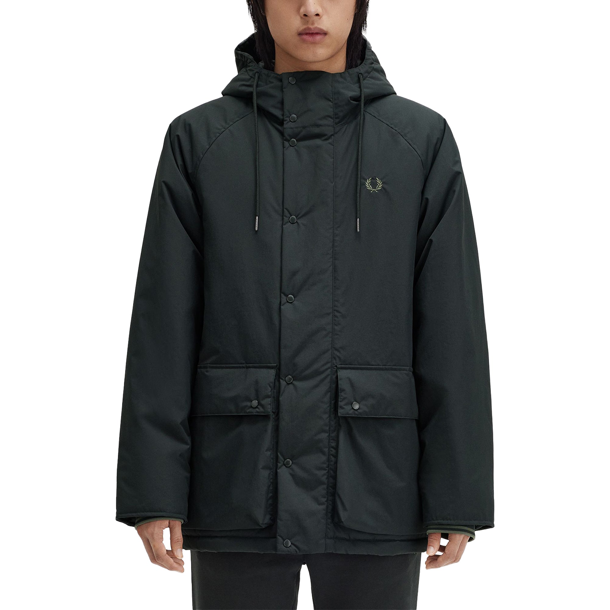 Fred Perry Padded Zip Through Jacket