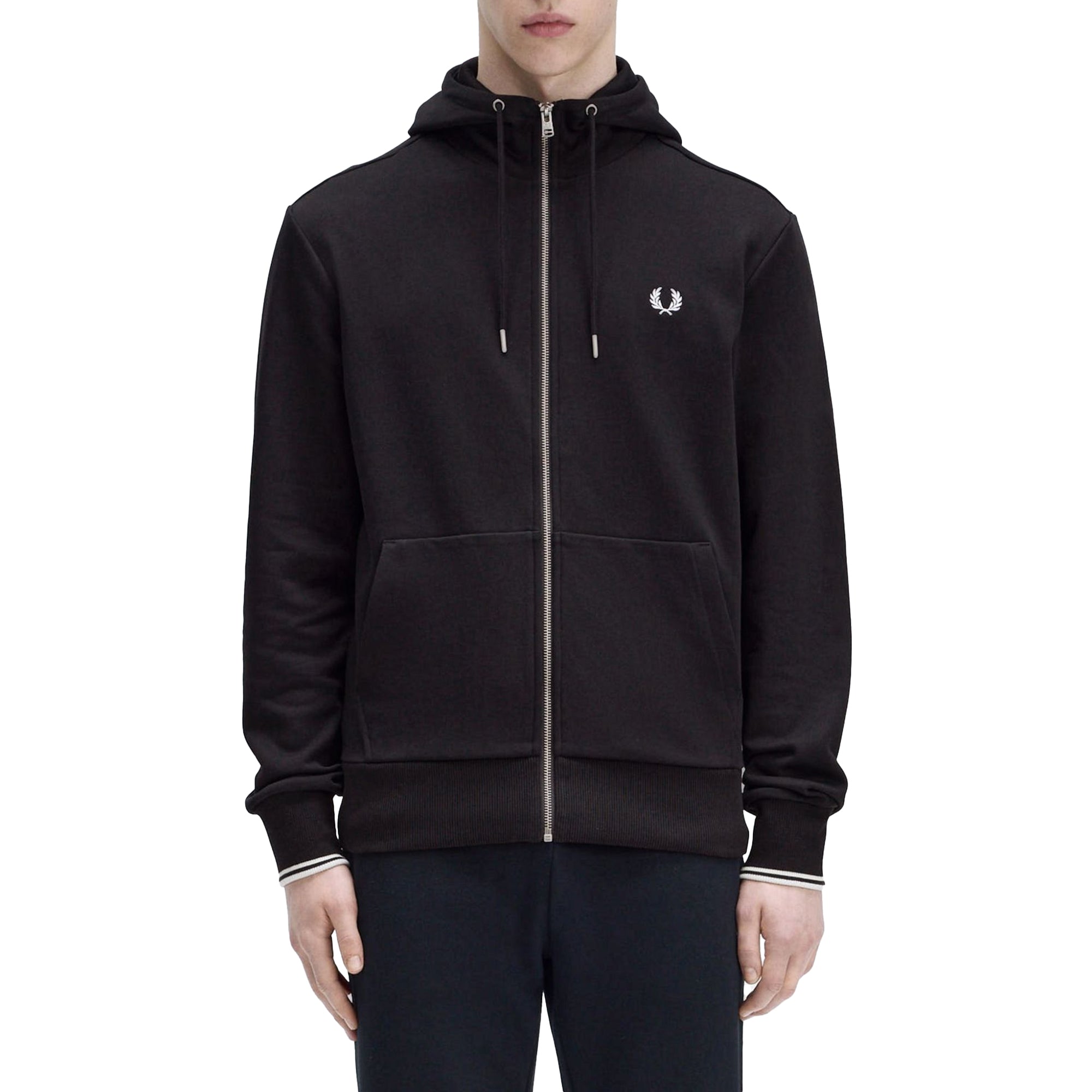 Fred Perry Zip Through Hooded Sweat