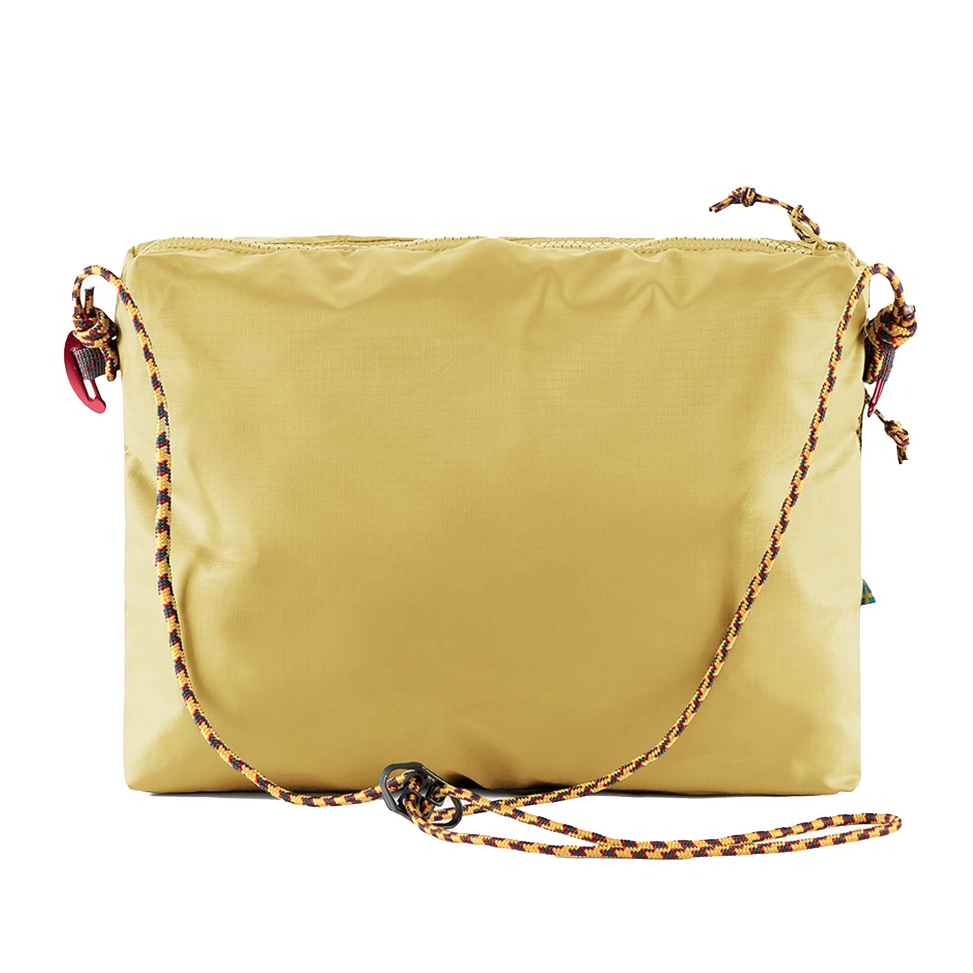 Rear view of Klattermusen Algir Accessory Bag Large in Chaya Sand