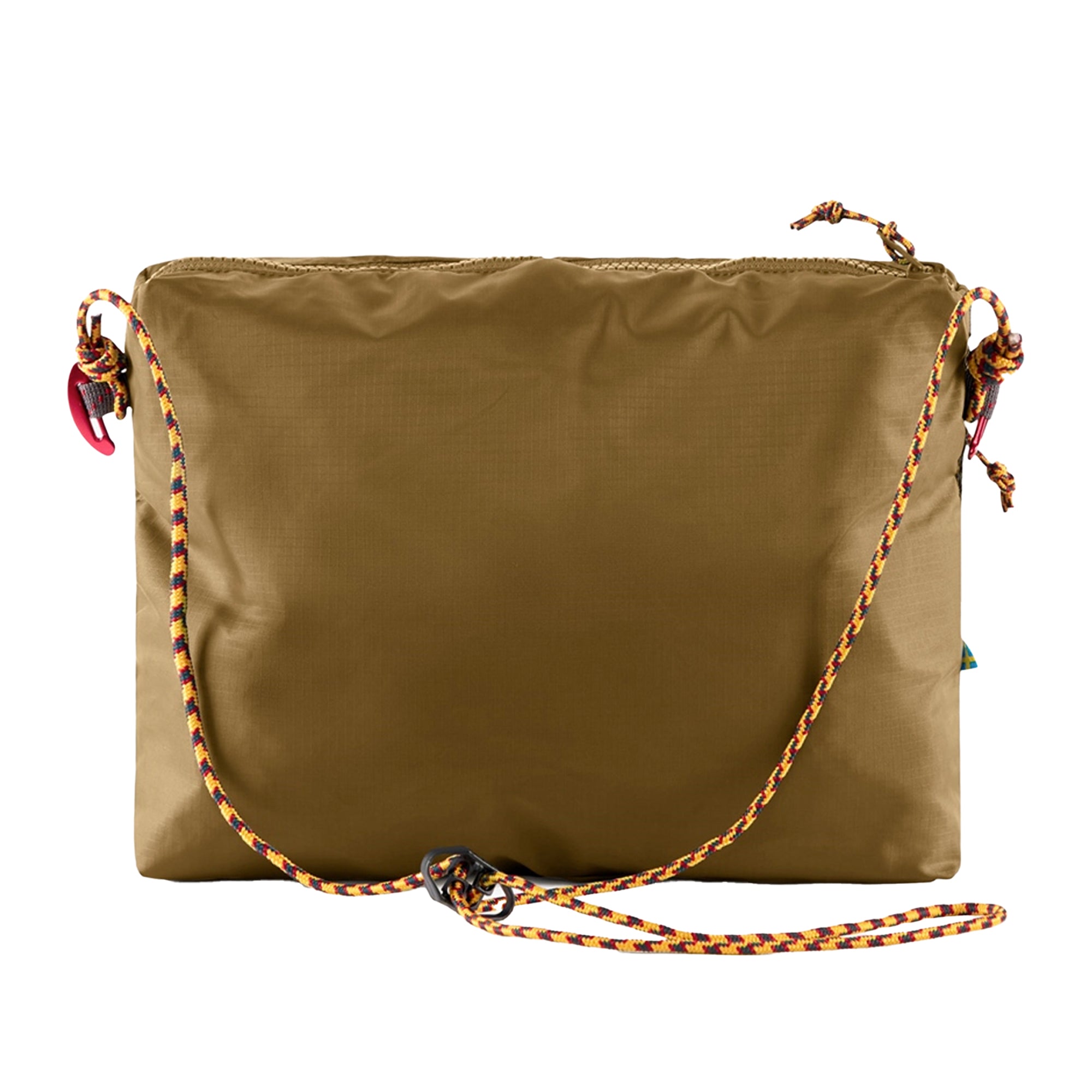 Rear view of Klattermusen Algir Accessory Bag Large in Olive