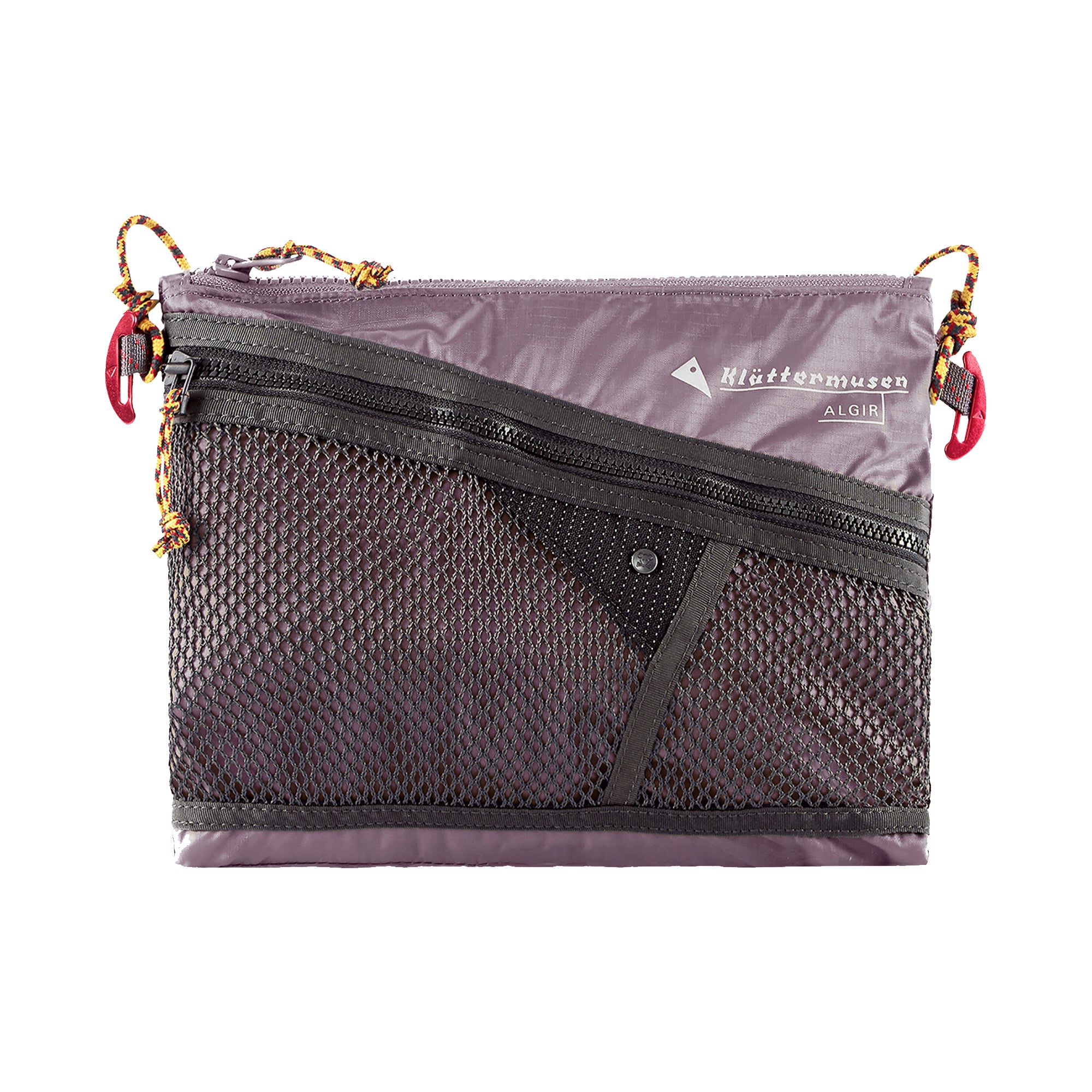 Front view of Klattermusen Algir Accessory Bag Medium in Boysenberry