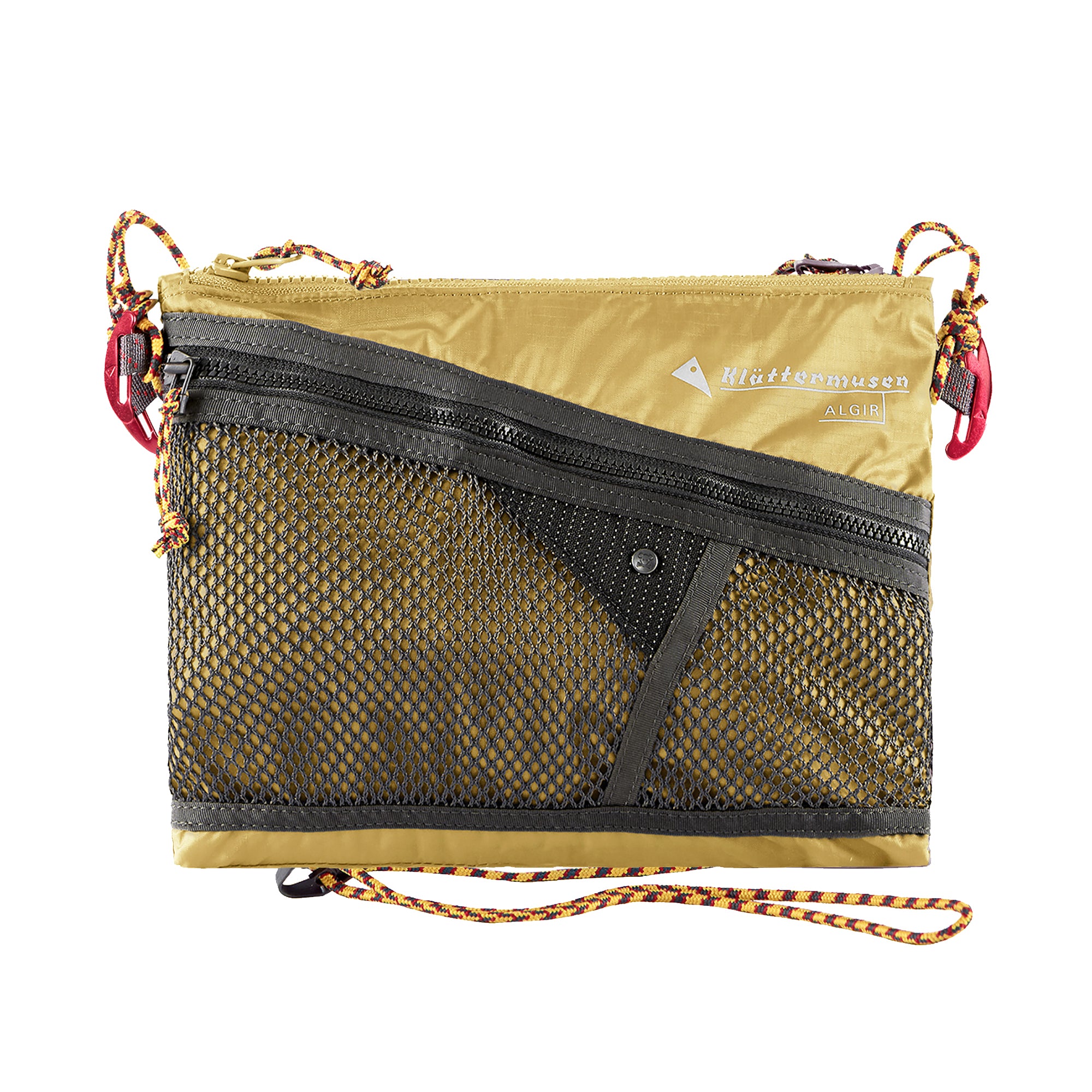 Front view of Klattermusen Algir Accessory Bag Medium in Chaya Sand