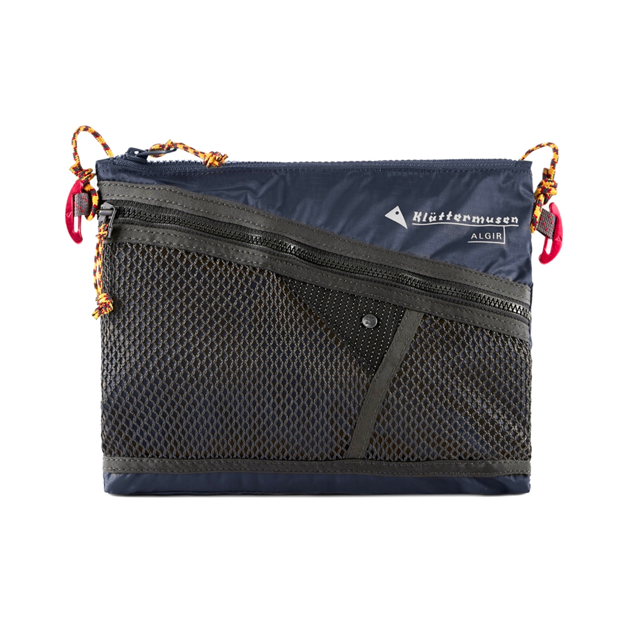 Front view of Klattermusen Algir Accessory Bag Medium in Indigo Blue