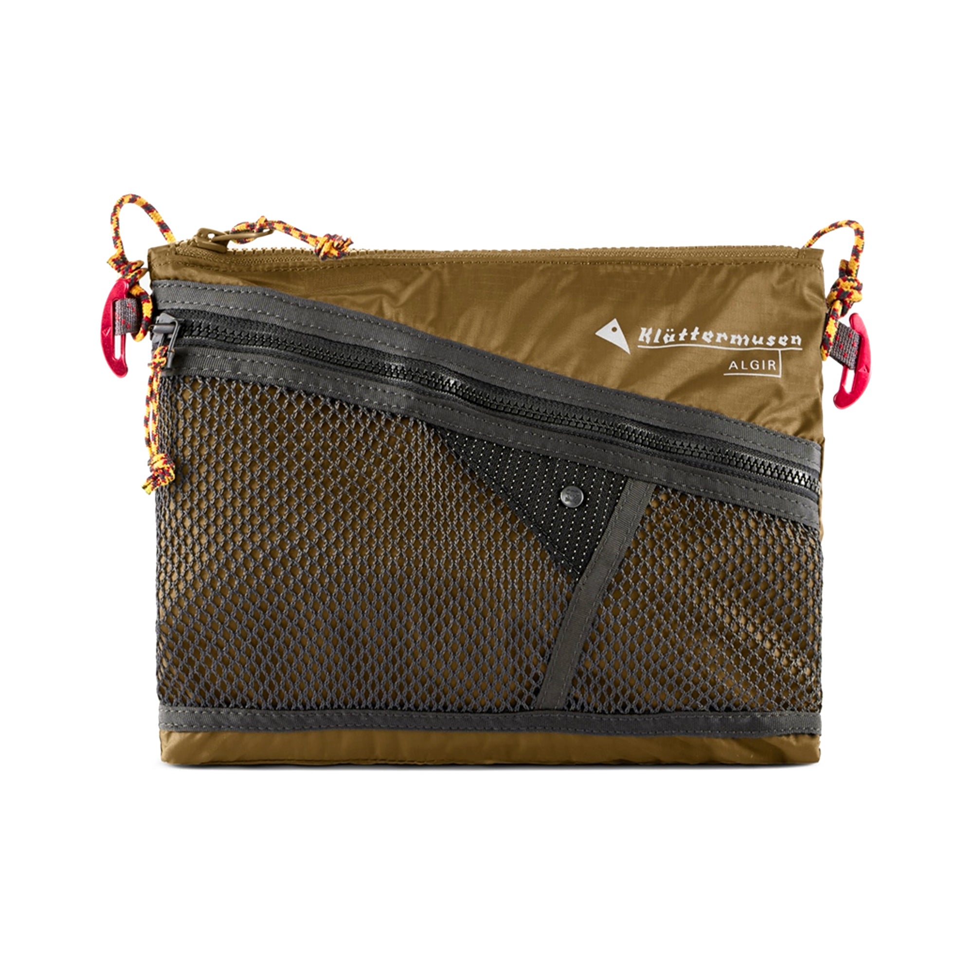 Front view of Klattermusen Algir Accessory Bag Medium in Olive