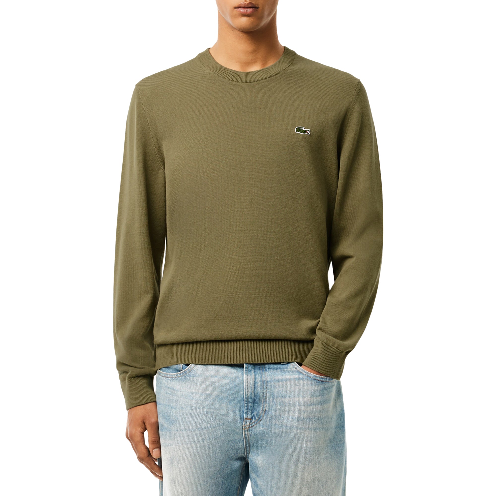 Lacoste AH1985 Cotton Crew Knit