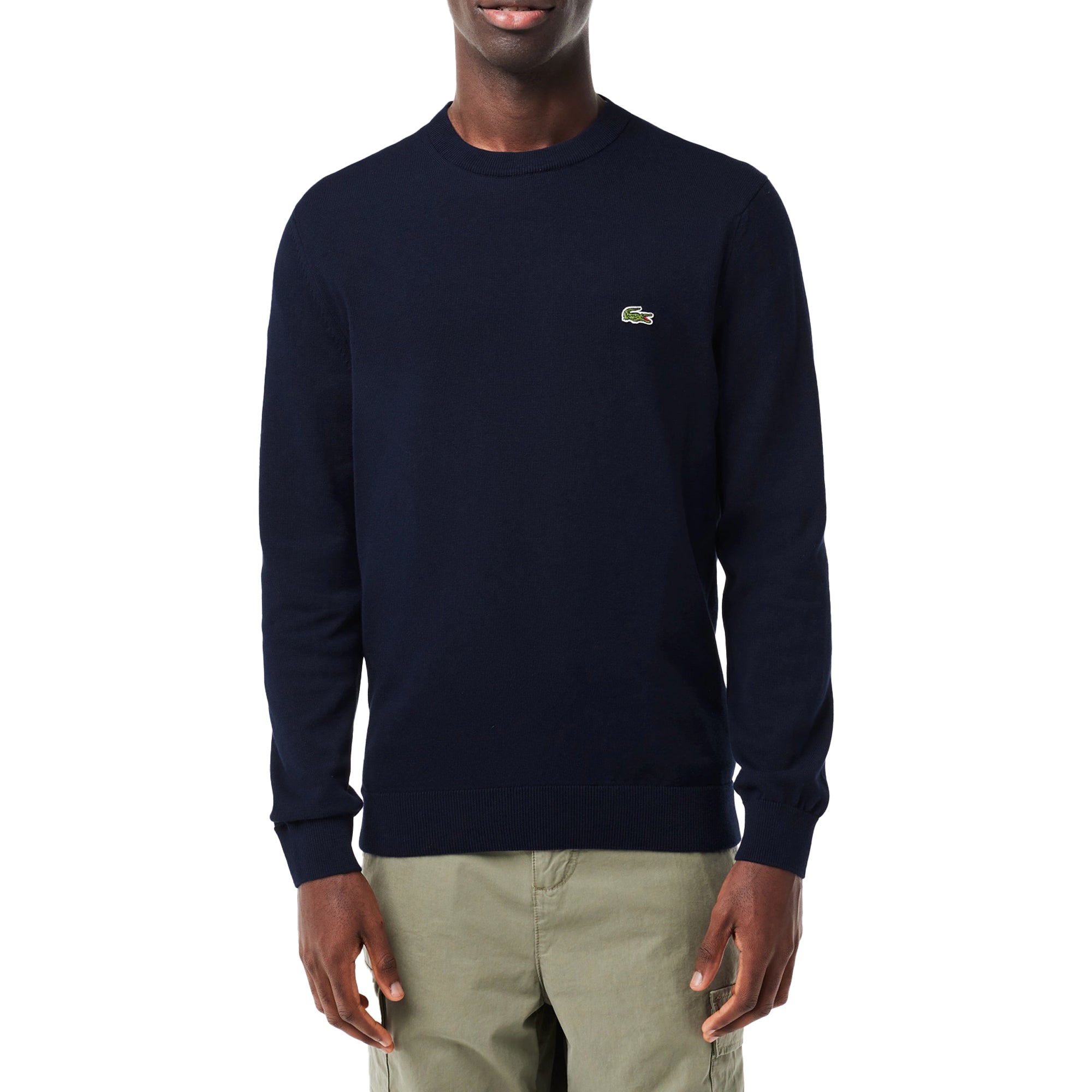 Lacoste AH1985 Cotton Crew Knit