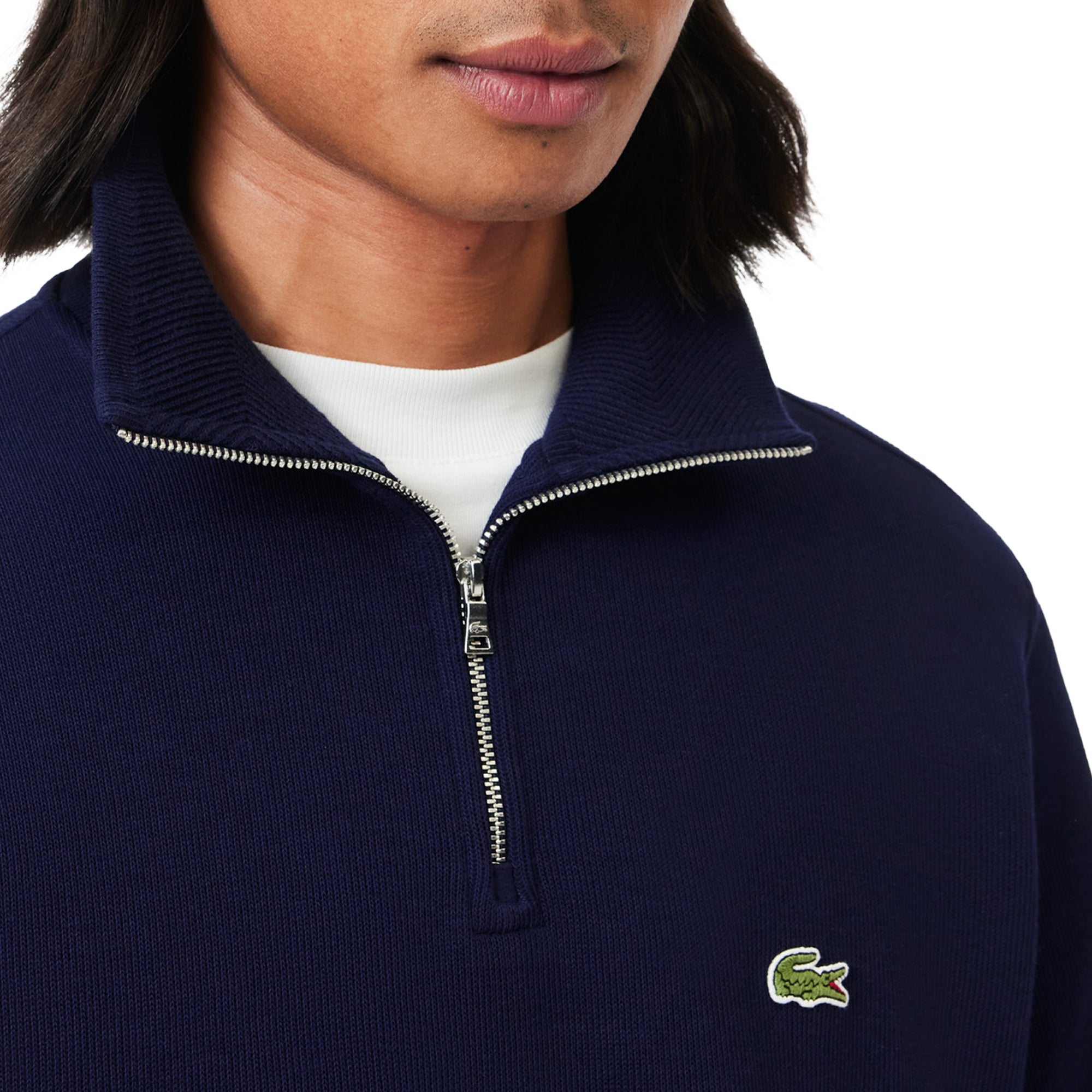 Lacoste SH1927 Quarter Zip Sweatshirt