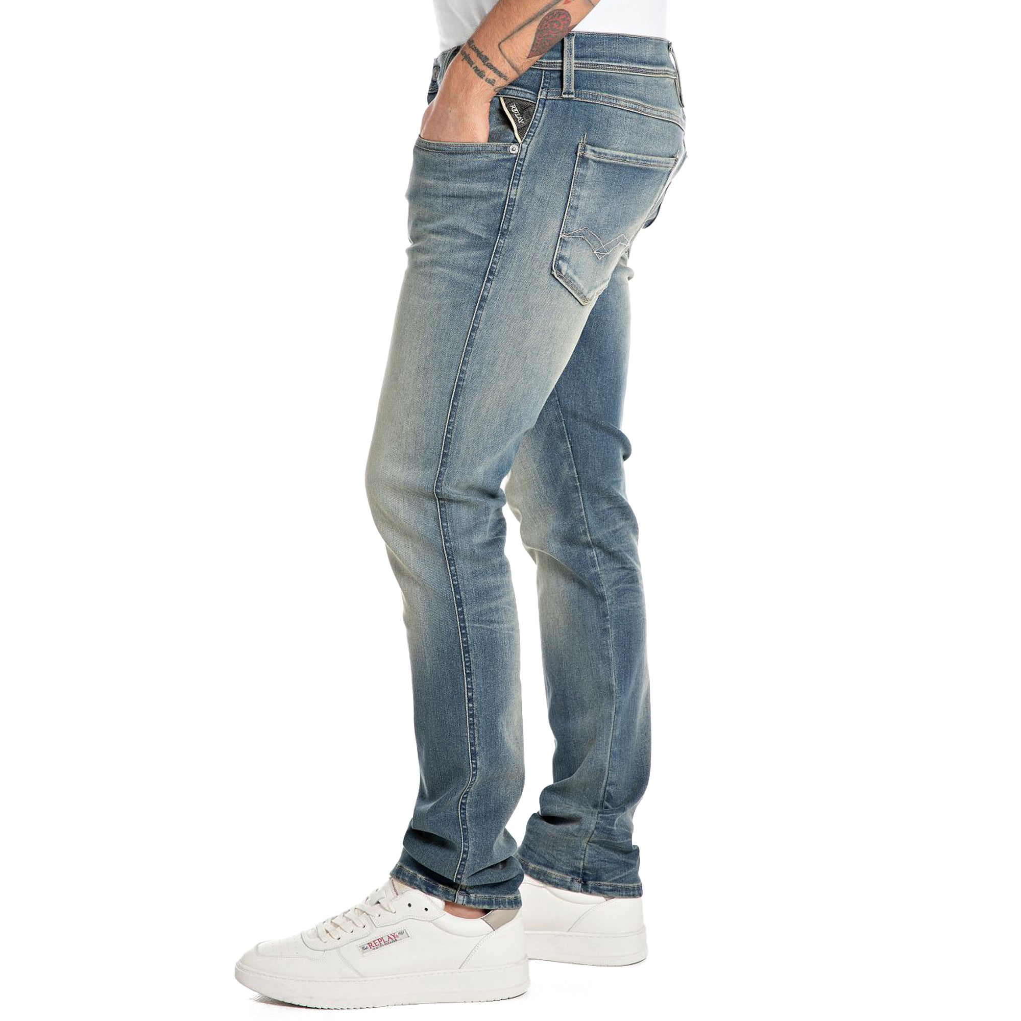 Replay Hyperflex Anbass Slim Tapered Jeans