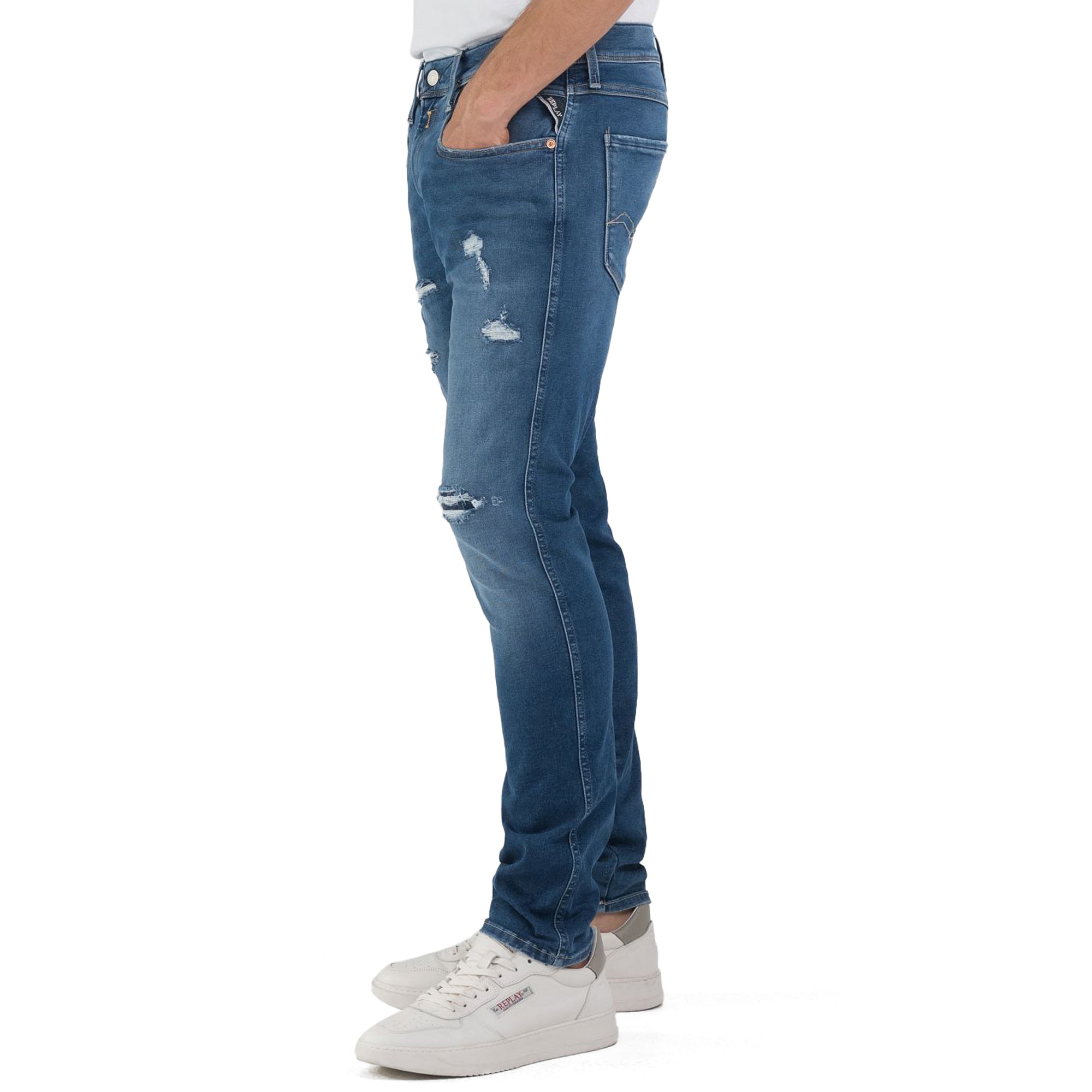 Replay Hyperflex Anbass Slim Tapered Jeans