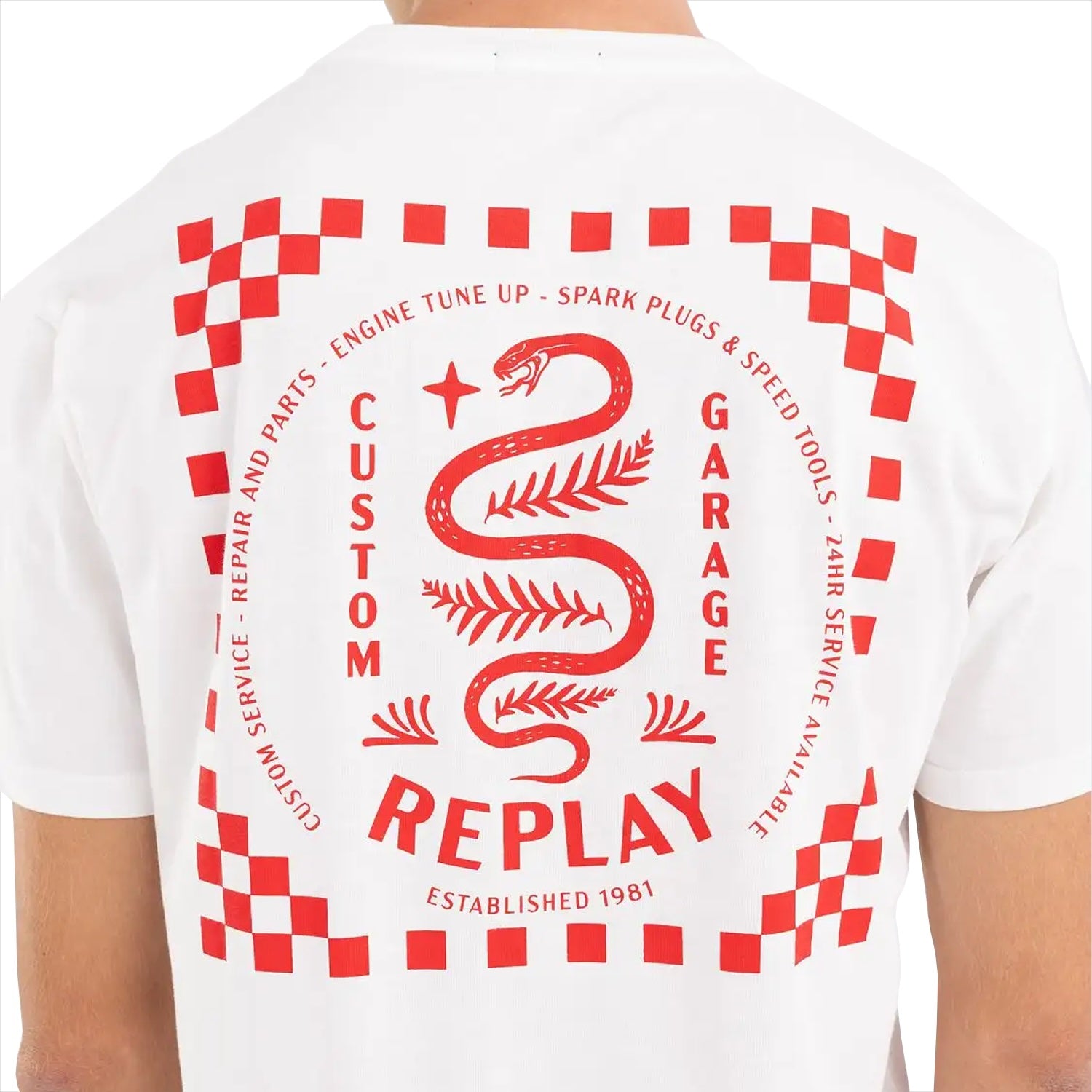 Replay Biker T-Shirt